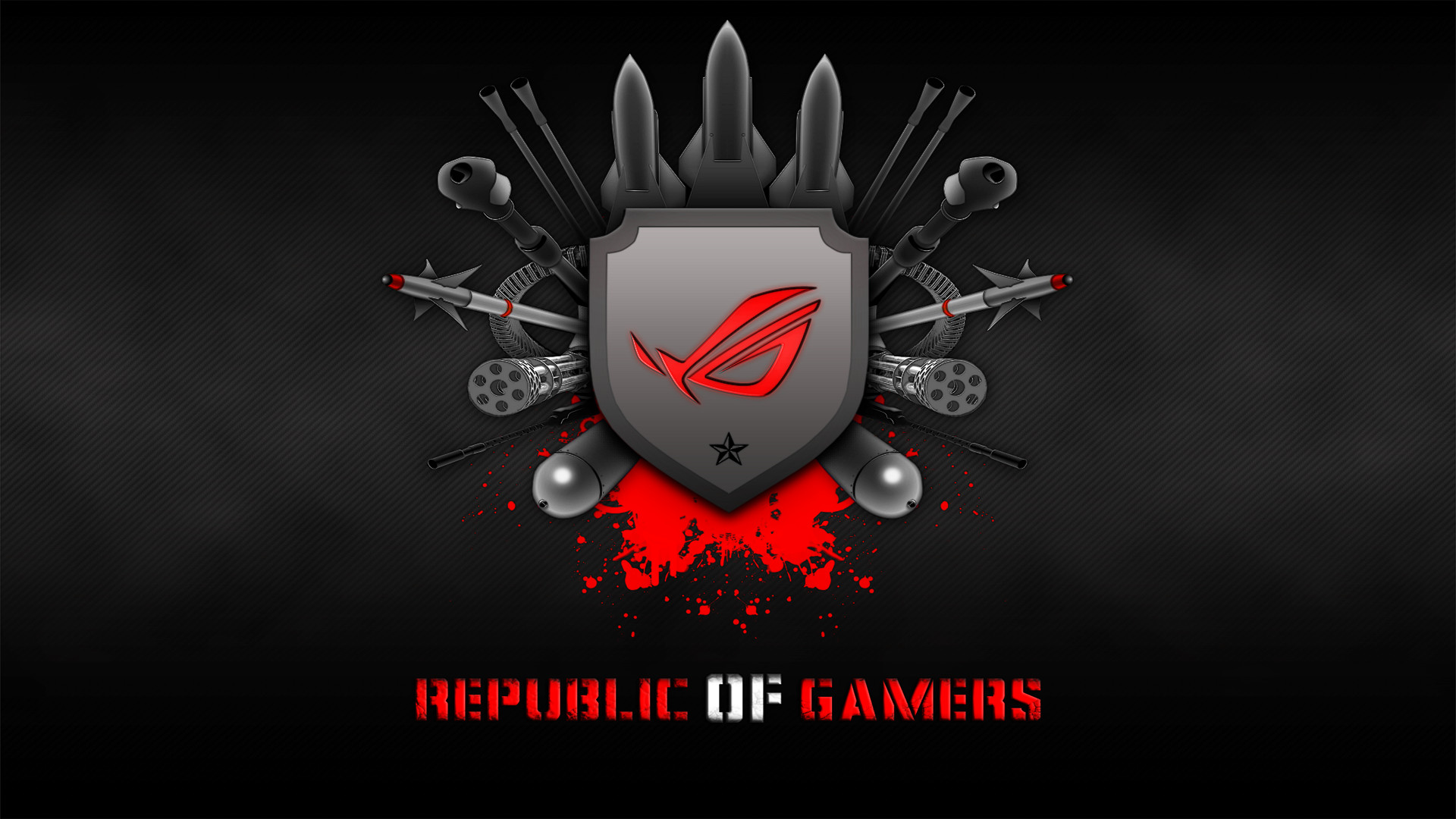 Republic of Gamers HD Wallpaper 1920×1080