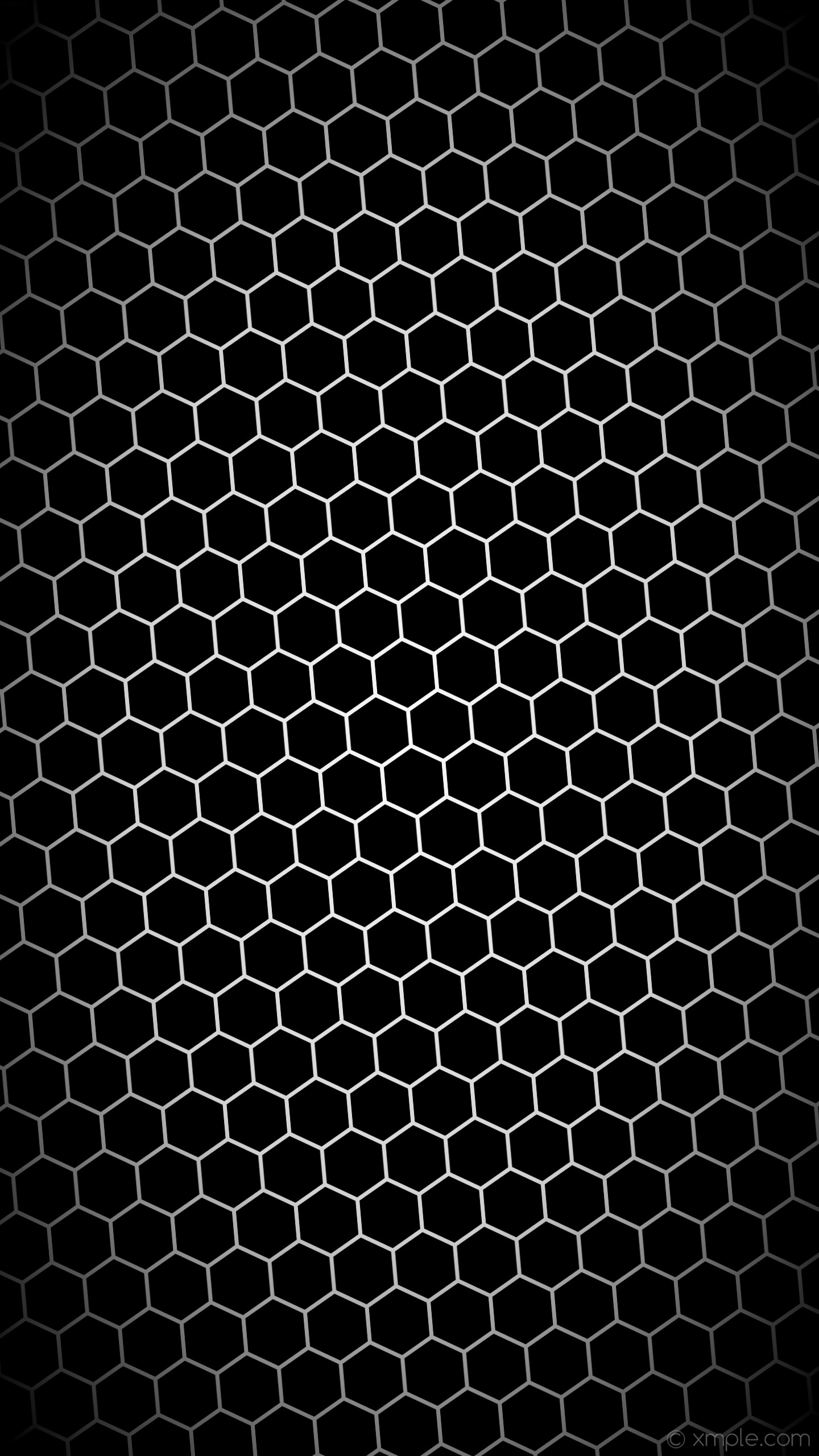 Wallpaper black hexagon white gradient glow grey light gray #ffffff #d3d3d3 diagonal
