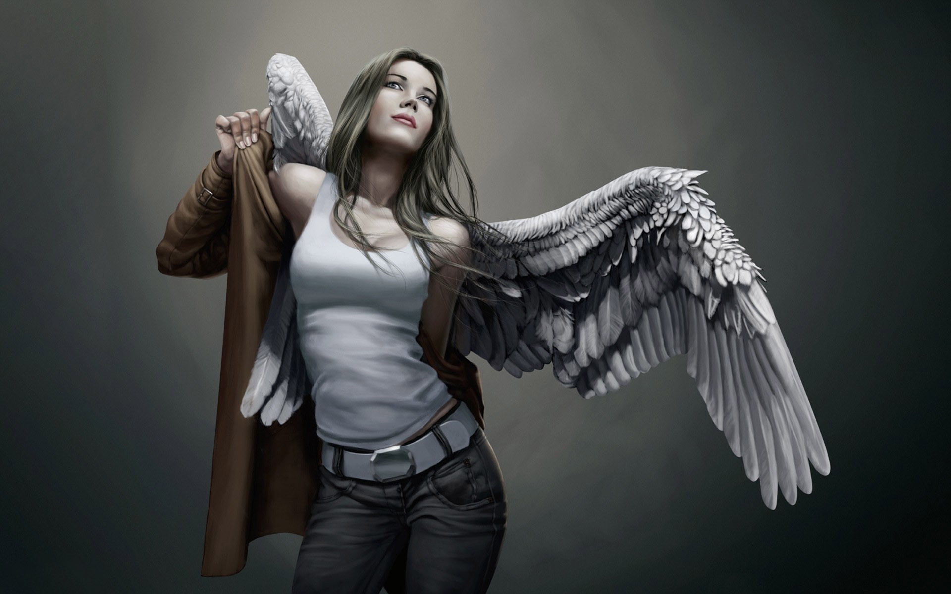 Angel, 3D, Photomanipulation, Photoshop Full HD wallpaper download to PC, Mobile or Table PC. You can also set as Facebook Cover