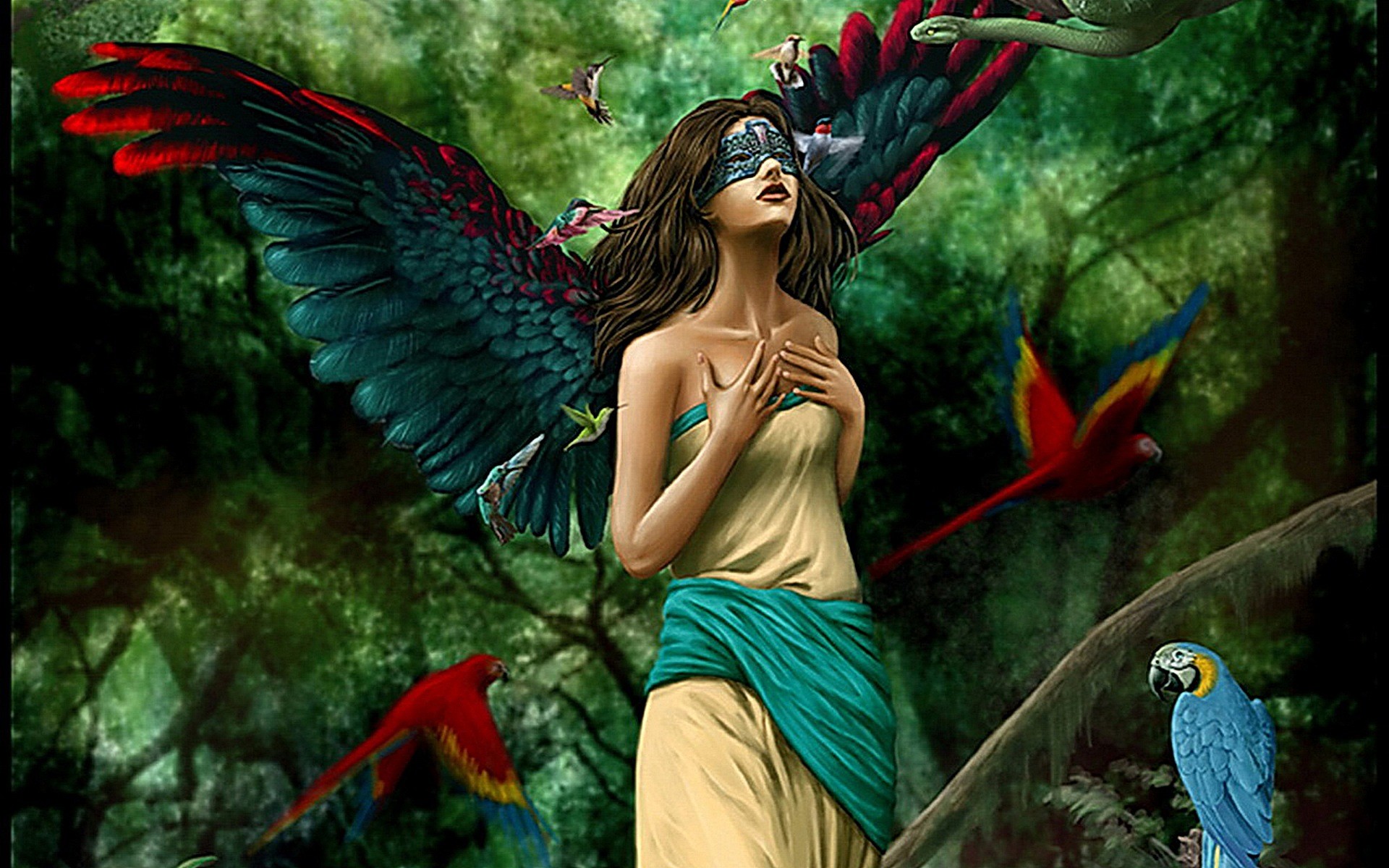 Fantasy angels and fairies Fantasy – Angel Wallpaper