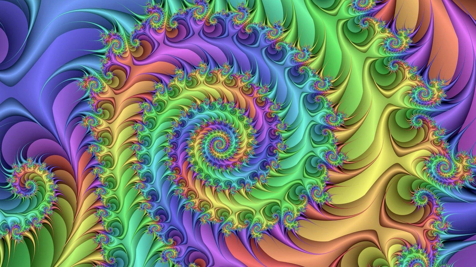 120 HD psychedelic colorful and bright wallpapers for your mobile devices