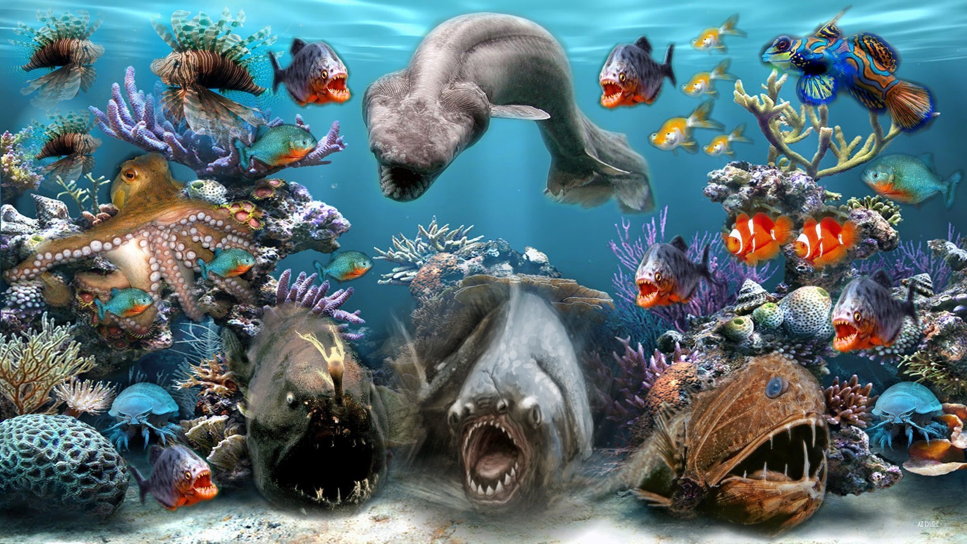 You can download Sea Creature Hd Wallpapers here. Sea Creature Hd Wallpapers In High Resolution