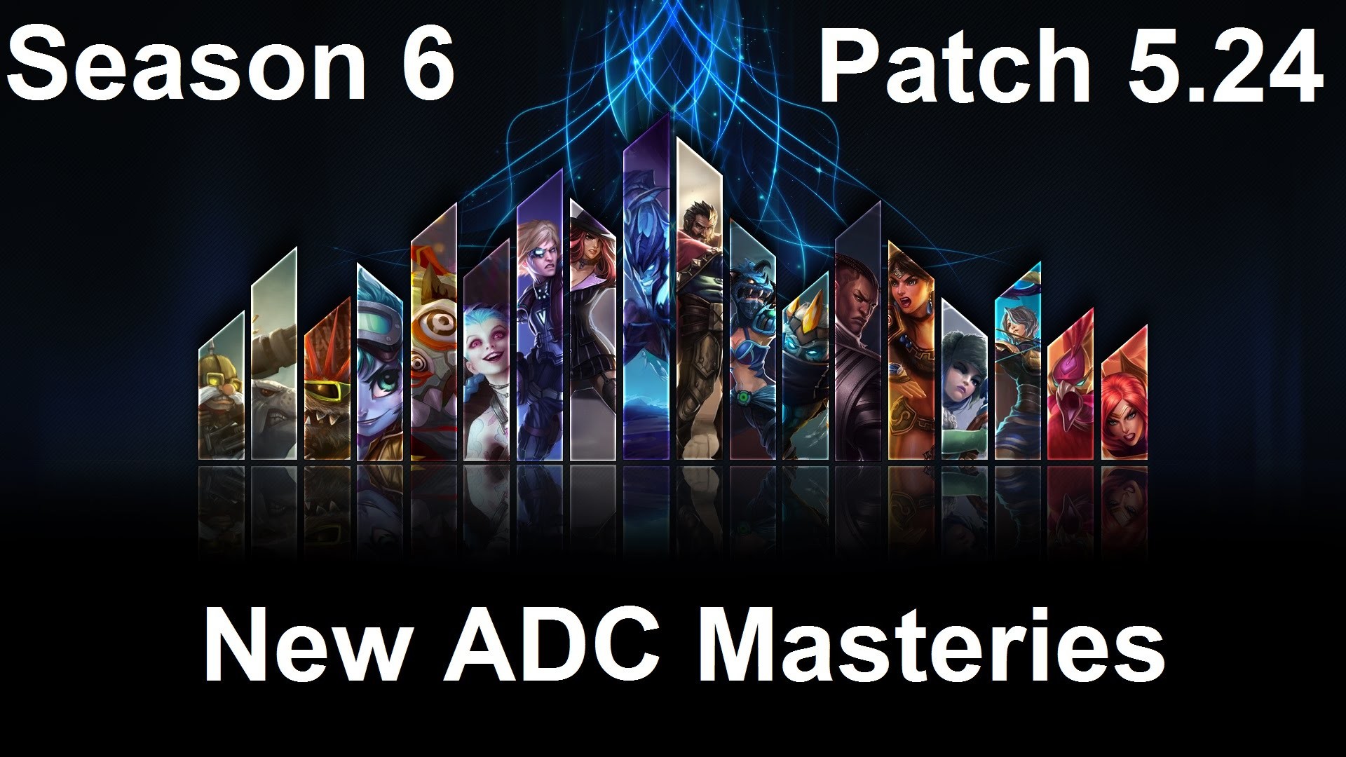Season 6 Patch 5.24 New Masteries ADC by Doublelift, Sneaky, Imaqtpie, Deft – YouTube