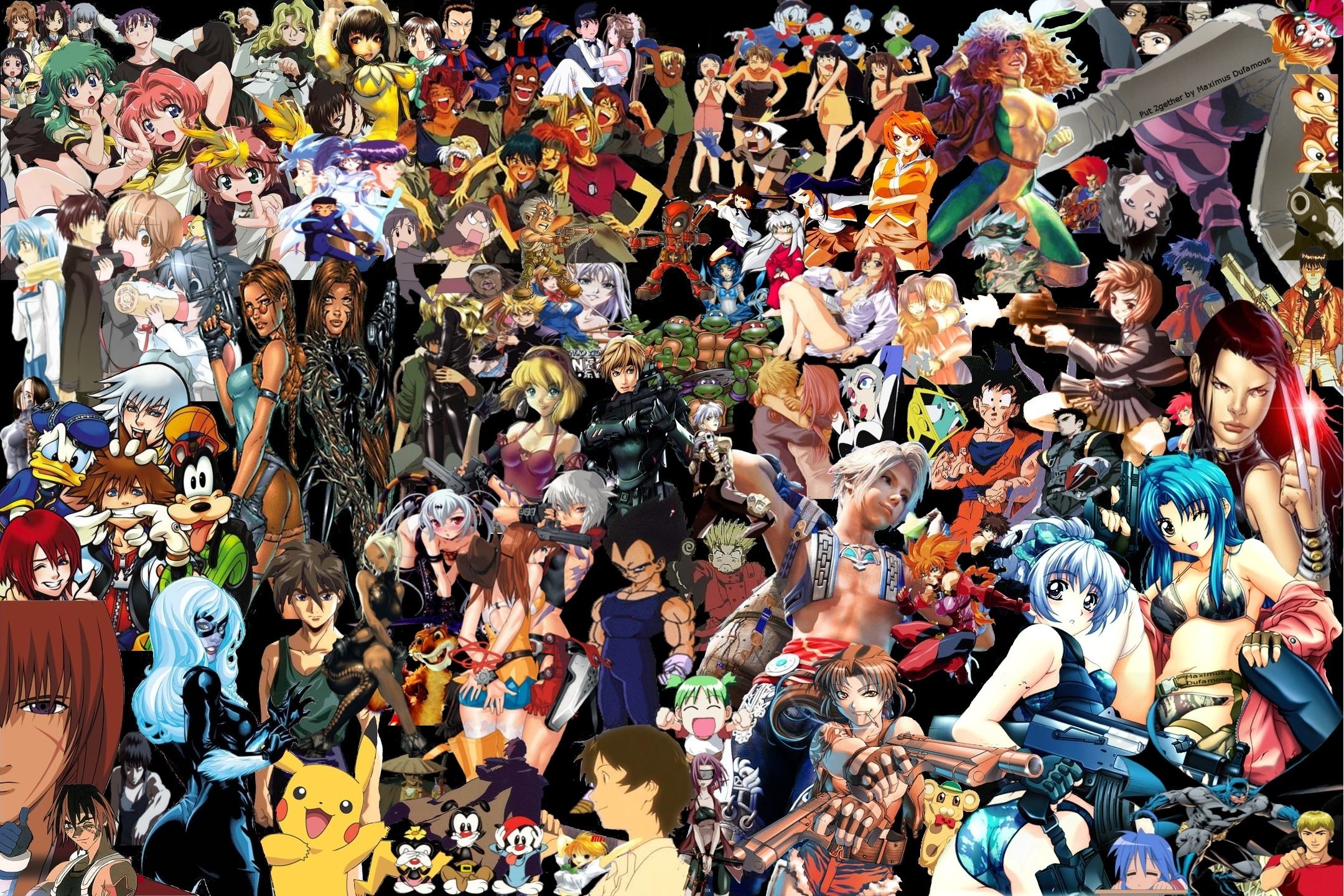 Anime Collage HD Desktop Backgrounds 14305 – HD Wallpapers Site