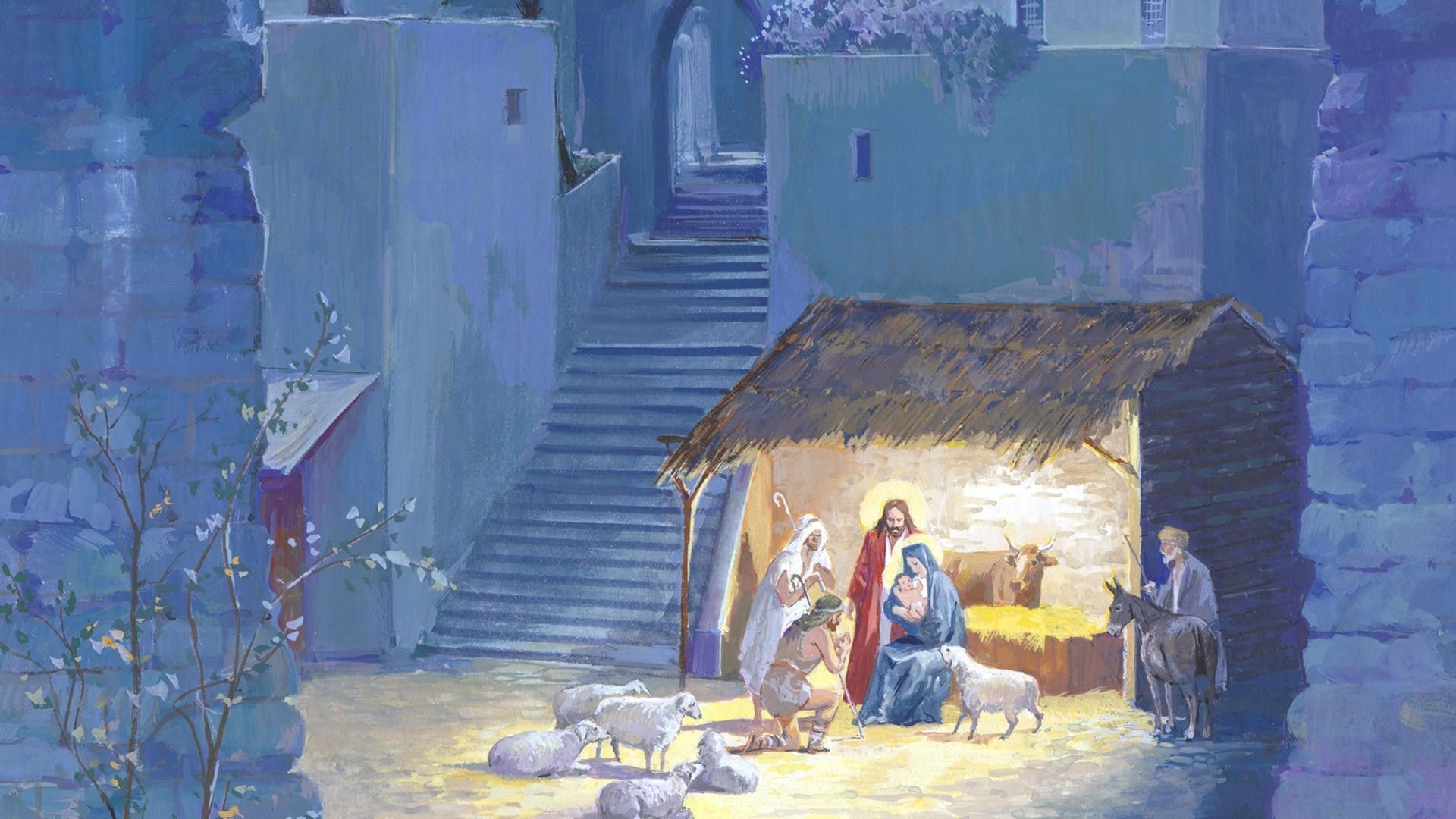Free Christmas Nativity Wallpapers – Wallpaper Cave