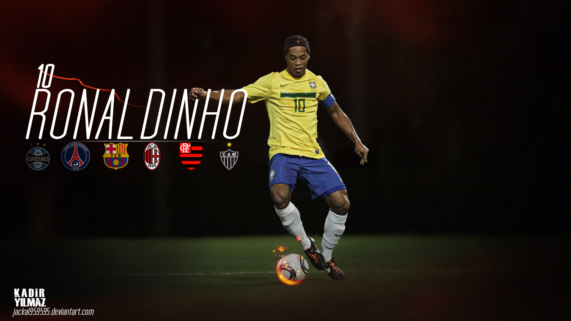 Wallpapers84 daily update fresh images and Ronaldinho Wallpapers HD for your desktop and mobile in professional