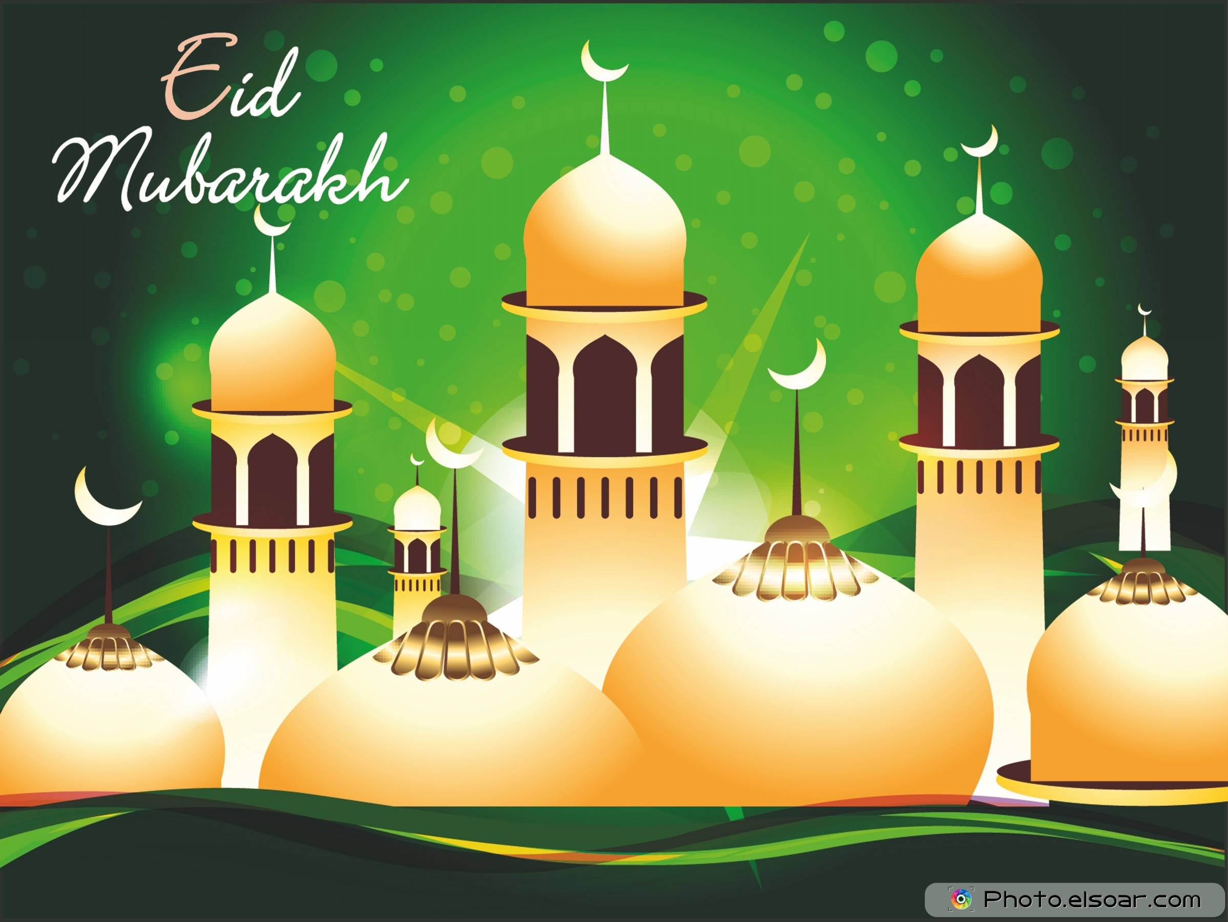 Eid Mubarak Free HD Wallpaper