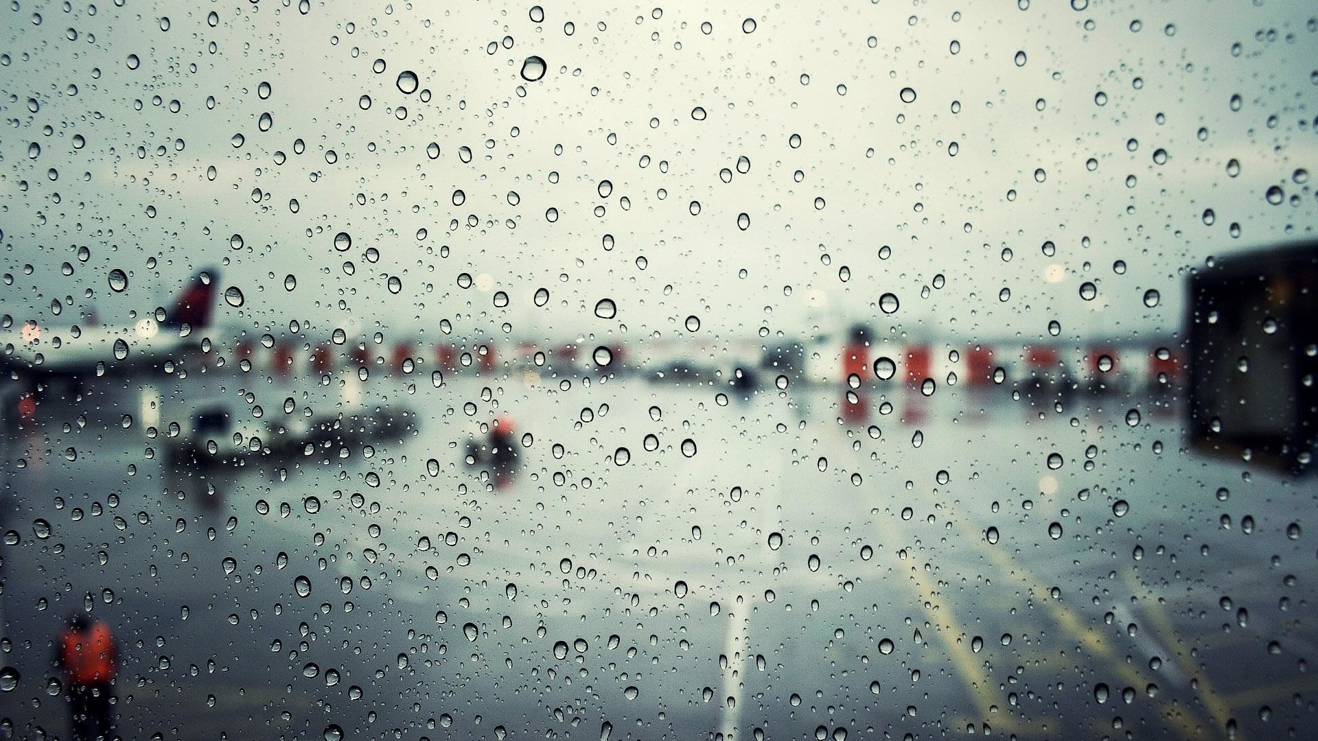 Wallpaper.wiki Rain Window Wallpaper Full HD PIC