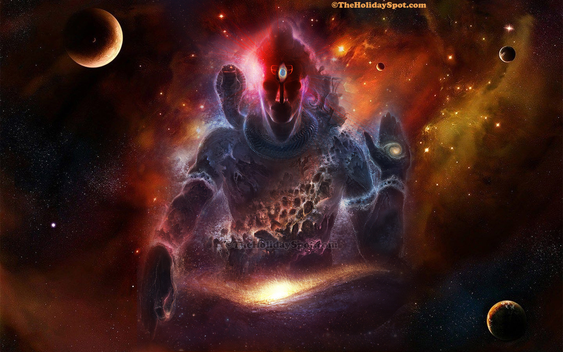 High definition wallpaper of Shiva The Lord of Destruction