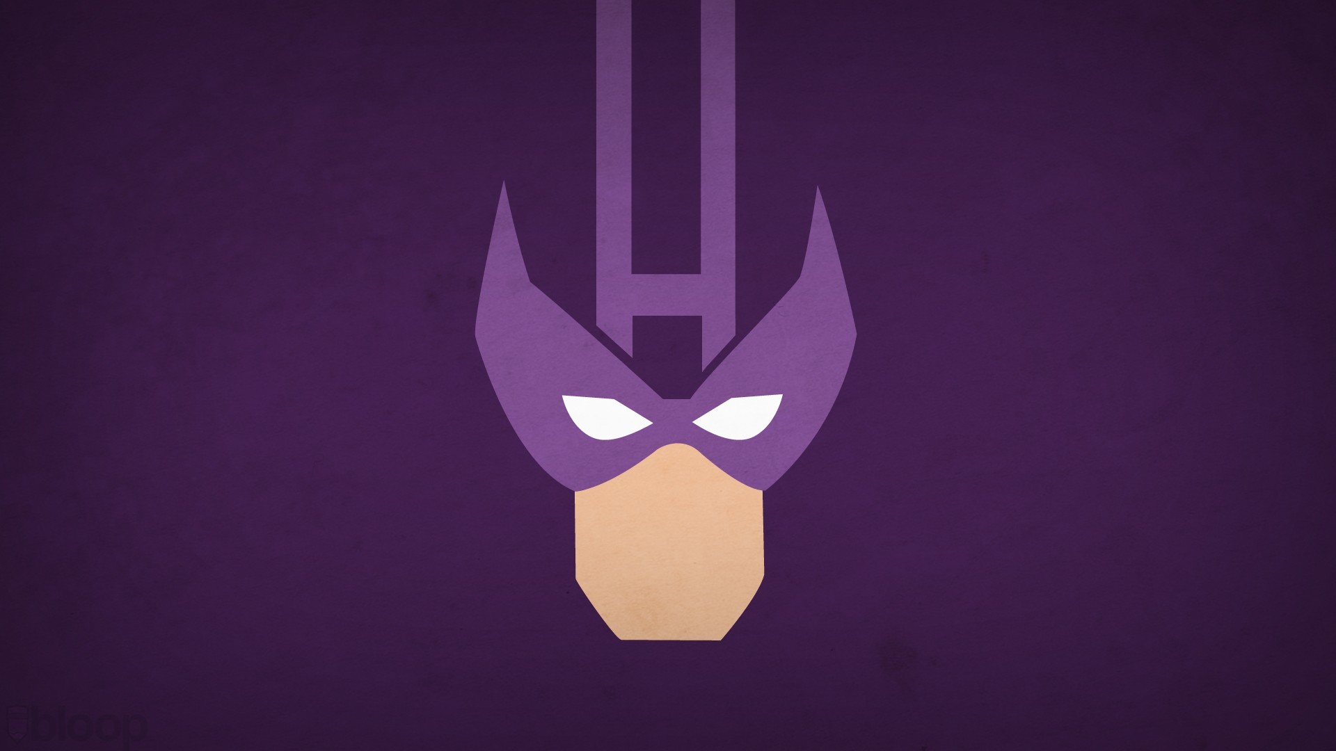 Minimalistic superhero wallpaper