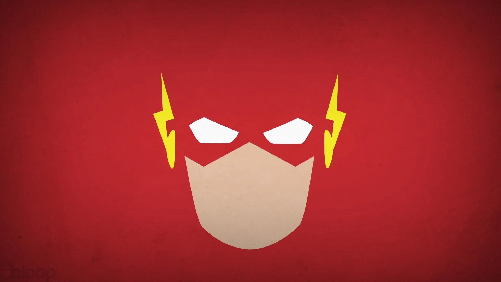 Blo0p Flash Superhero Minimalistic Red Background Superheroes 12468