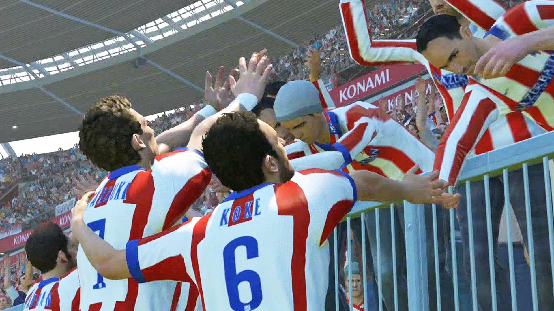Best Atletico Madrid XI in PES 2015