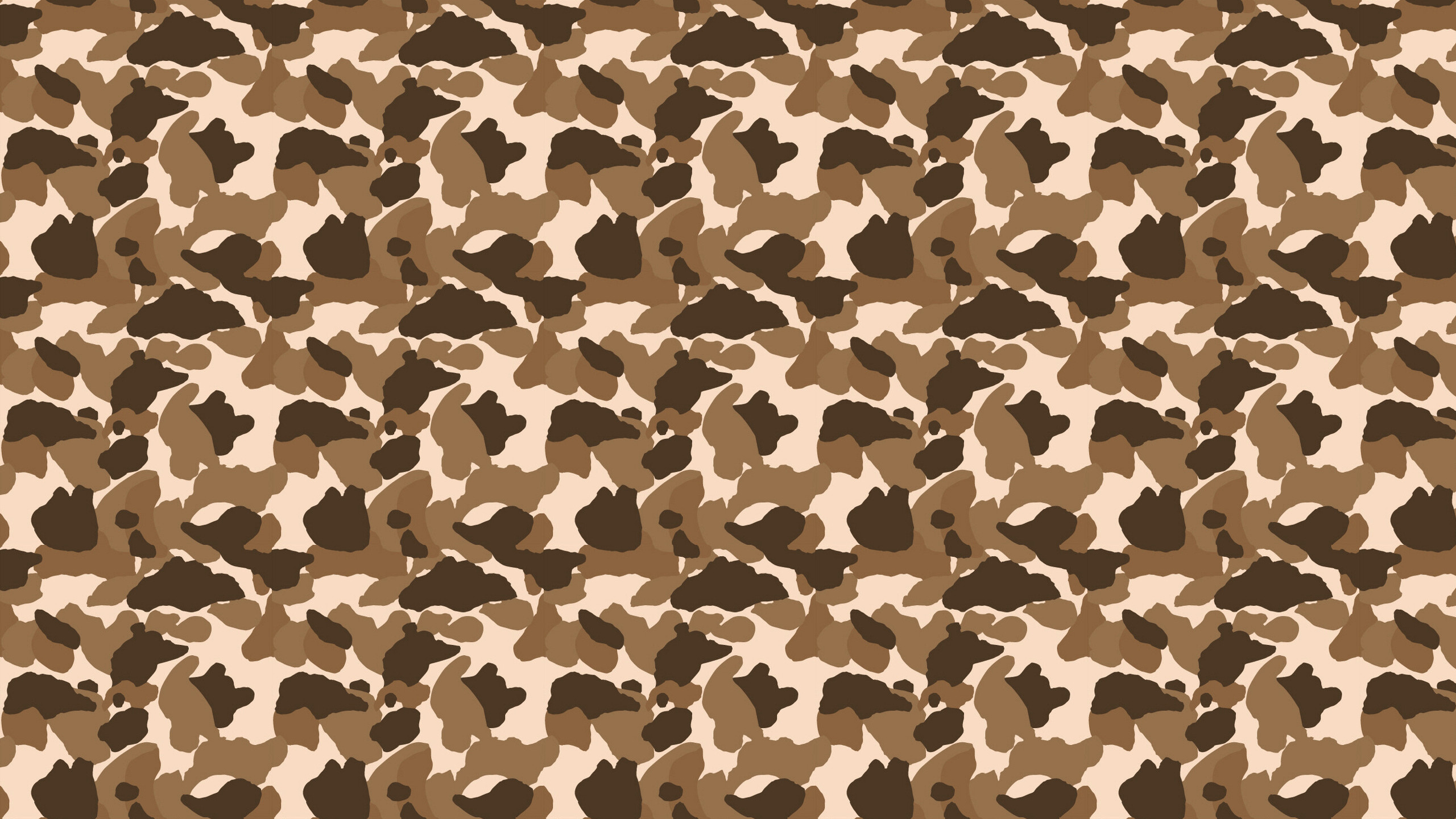 This Brown Camo Desktop Wallpaper is easy. Just save the wallpaper