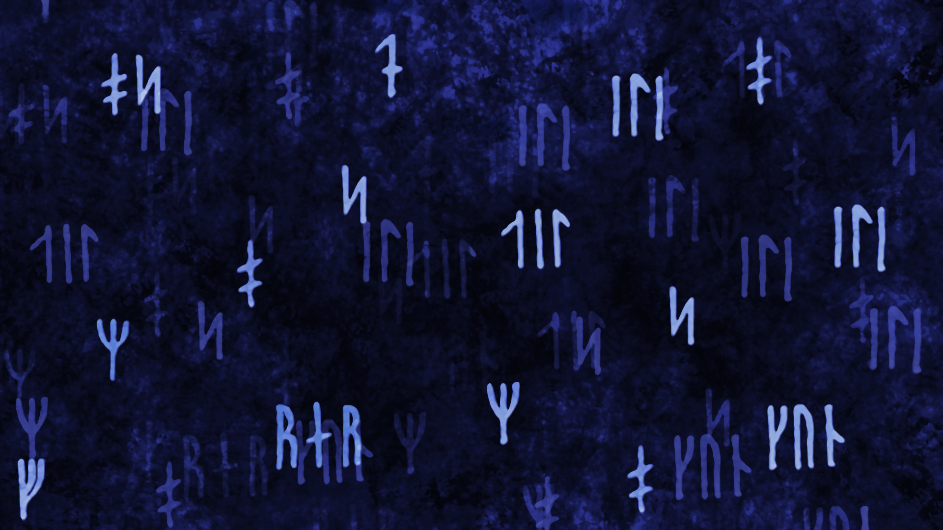 Blue Runes by FrozenRune Blue Runes by FrozenRune