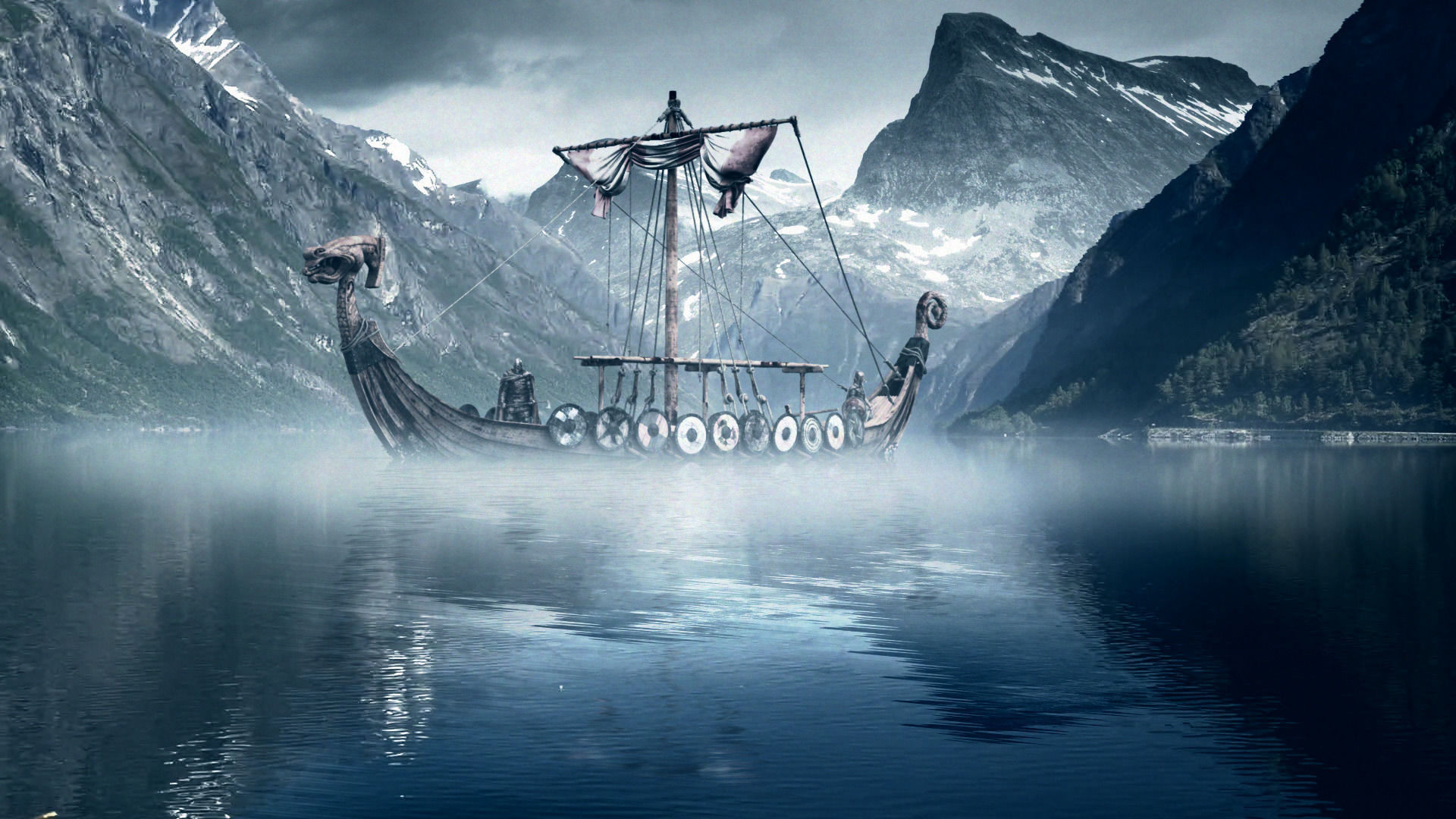 Viking Background Wallpaper Wallpaper Viking Ship