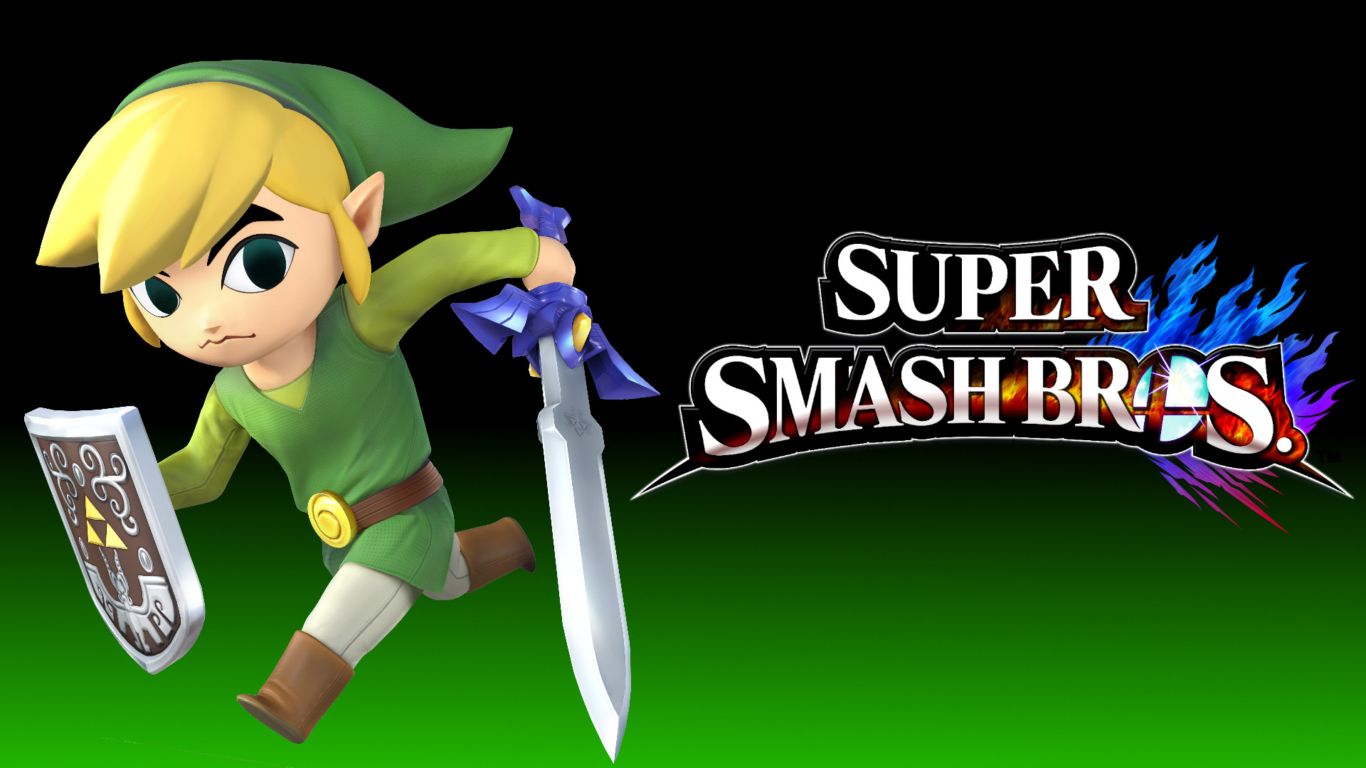 4 Wallpaper – Toon Link by TheWolfGalaxy
