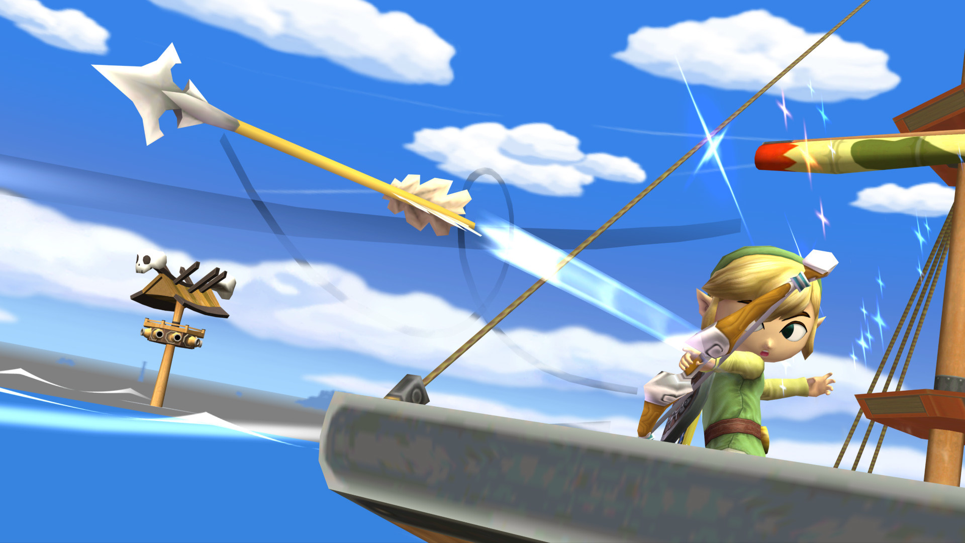 The Legend of Zelda The Wind Waker – Fanart – Background