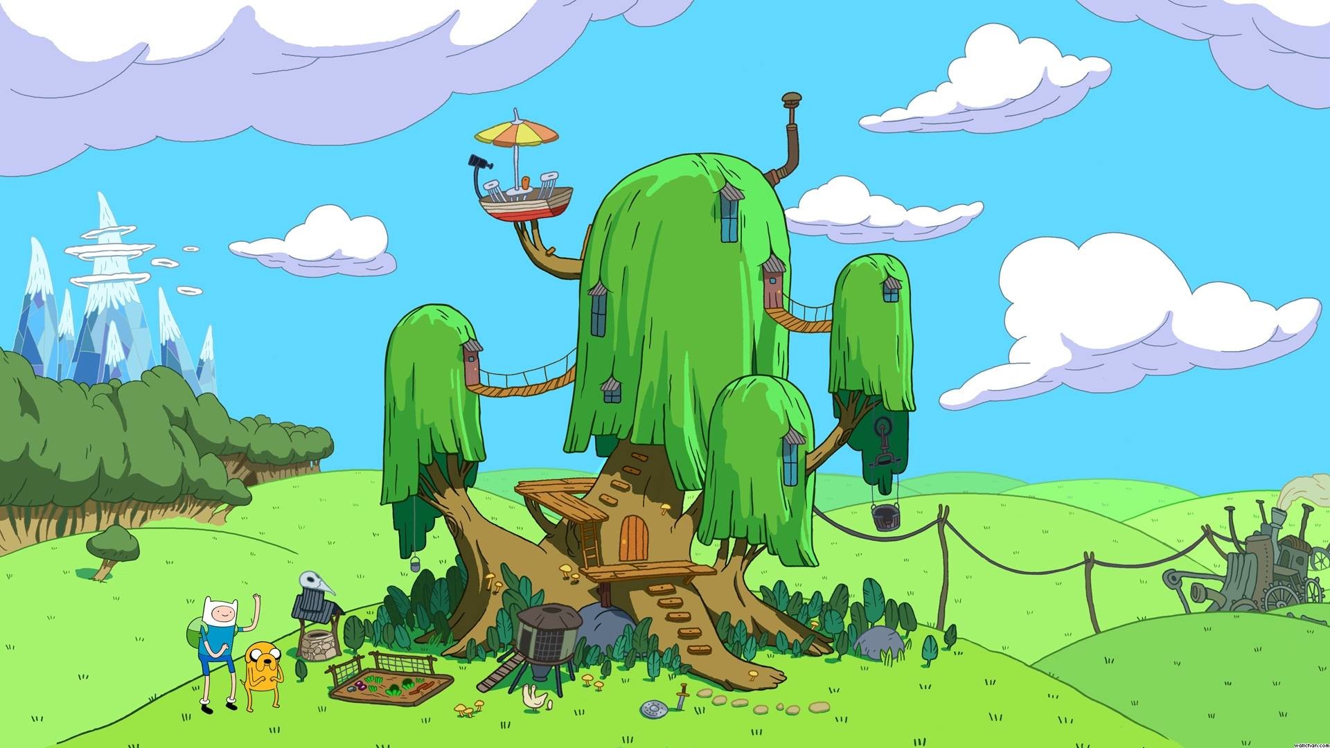 64+ Adventure Time Backgrounds