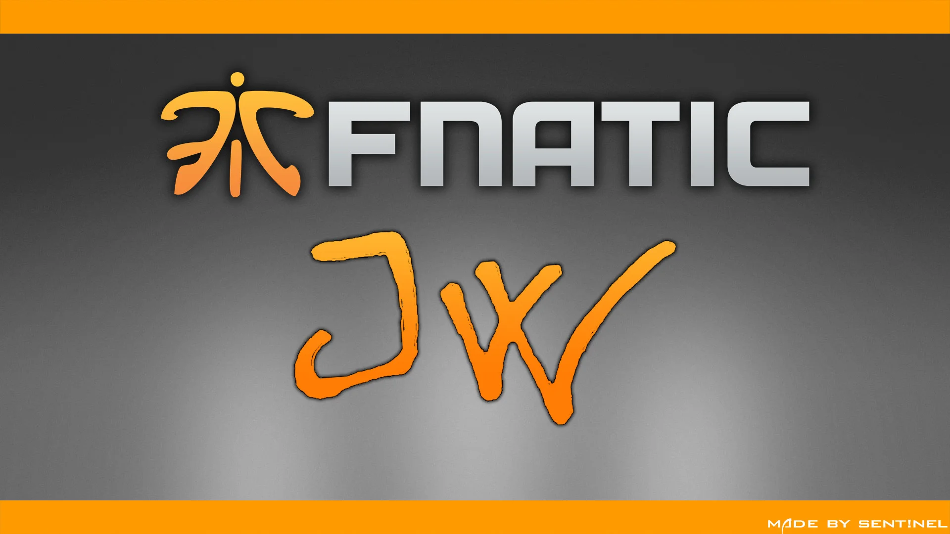 Fnatic jw wallpaper cs go wallpapers jw logo wallpaper wallpapersafari