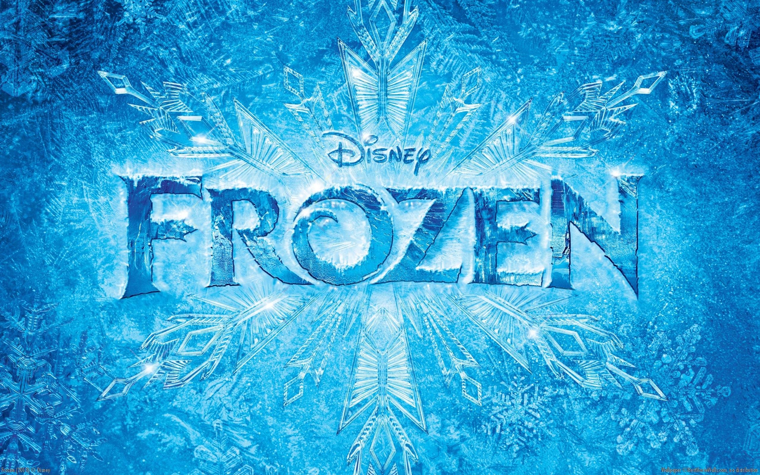 Disney Frozen Logo Wallpaper Wide or HD Movies Wallpapers