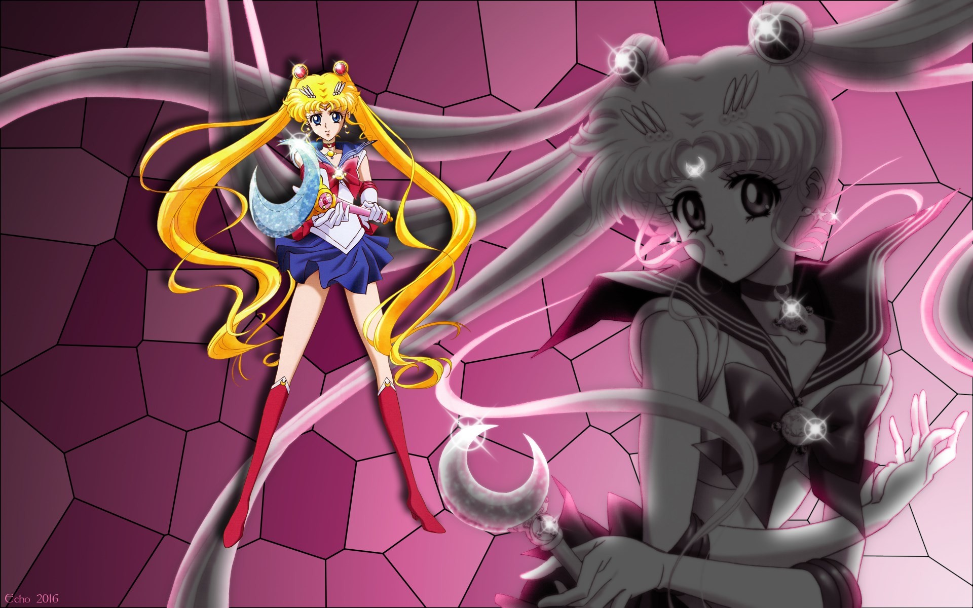 Download Sailor Moon Desktop Wallpaper  Sailor Moon Minimalist Desktop PNG  Image with No Background  PNGkeycom