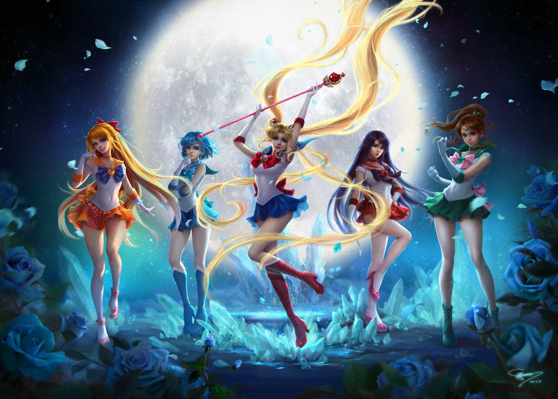 … Bishoujo Senshi Sailor Moon anime drawing wallpaper. download full size  best anime pictures for desktop