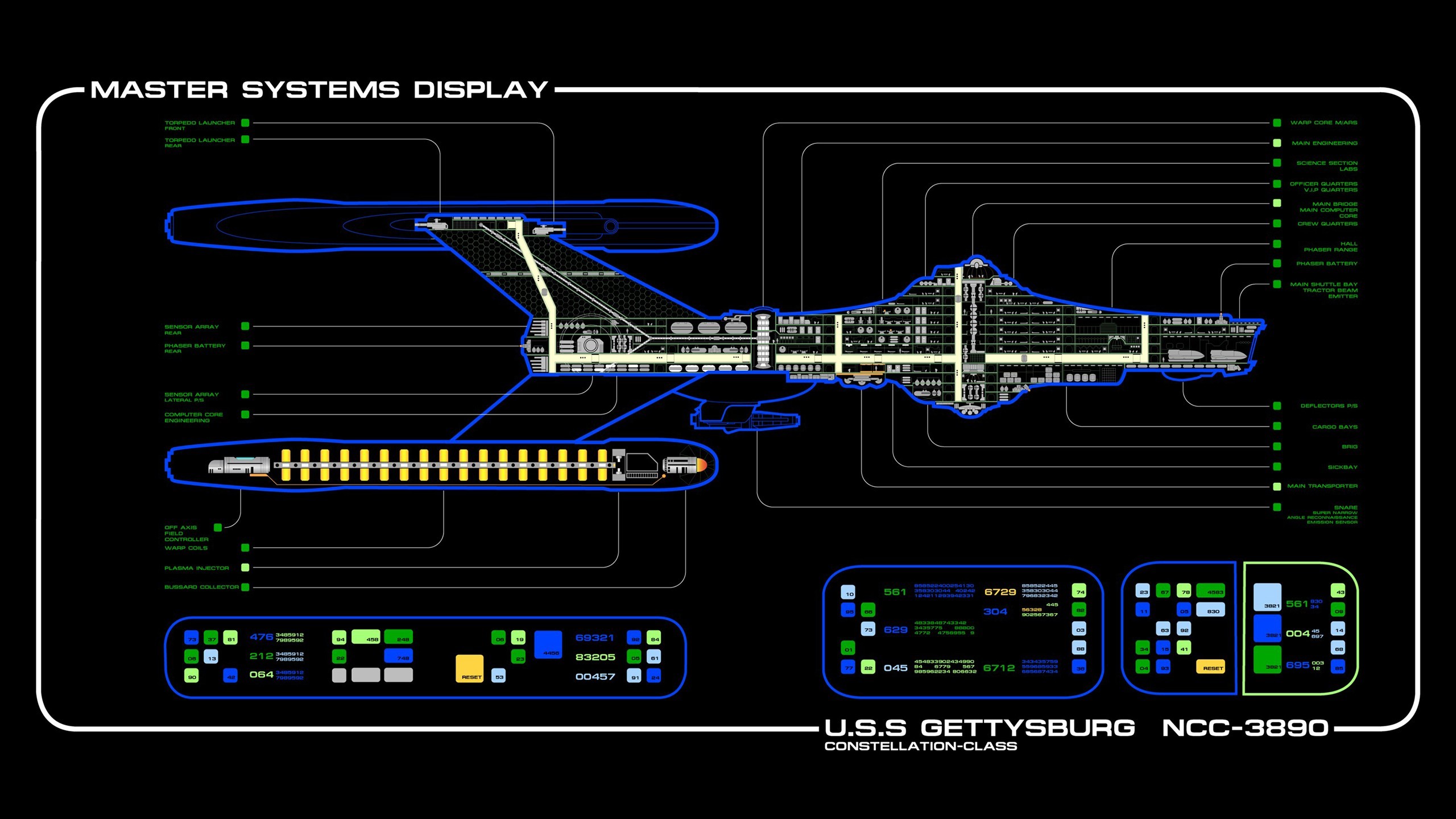 Star Trek, Spaceship, LCARS