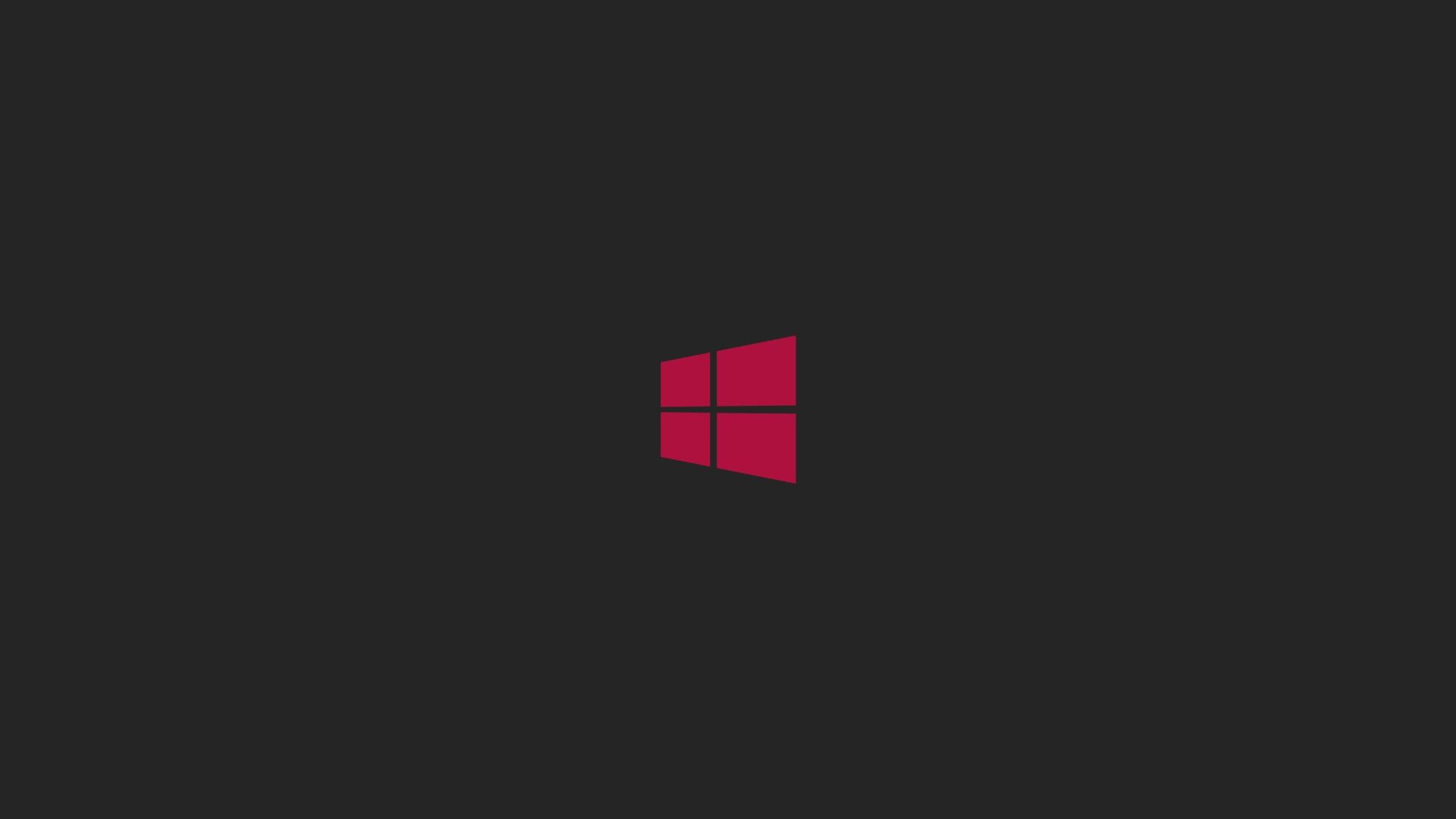Windows 8, Logo, Black Background wallpaper thumb