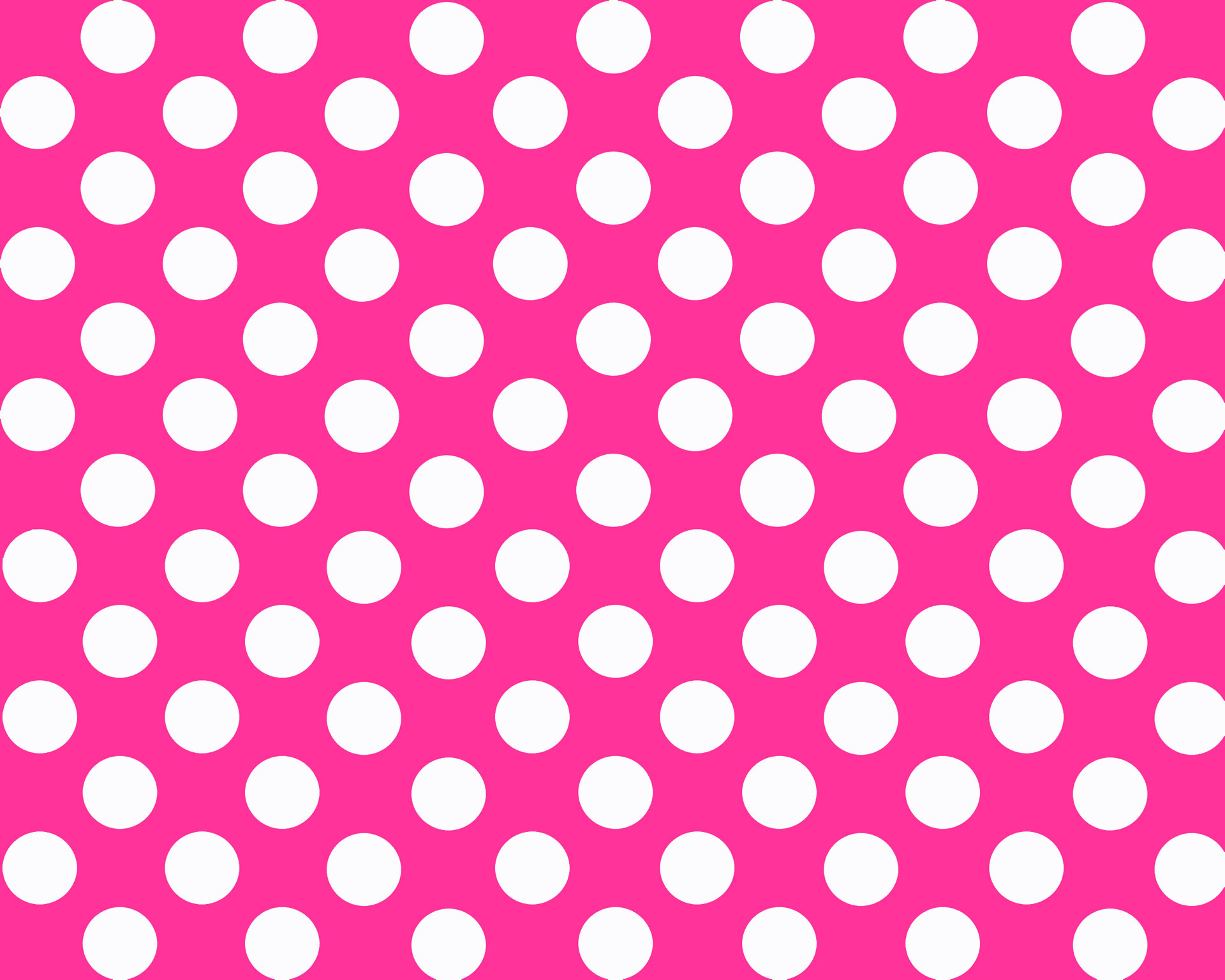 Pink Polka Dot Background