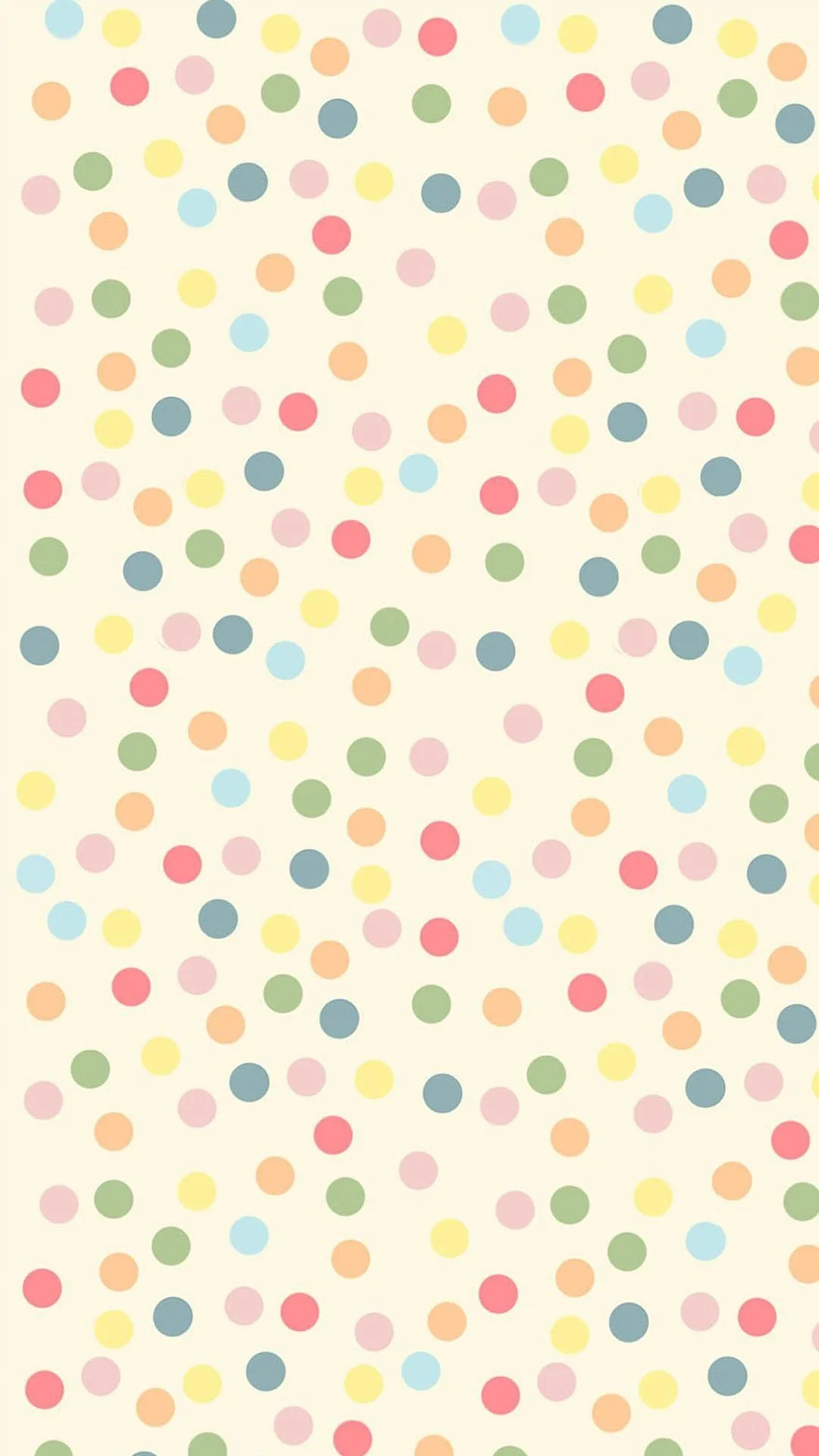 Polka dot wallpaper for iPhone or Android