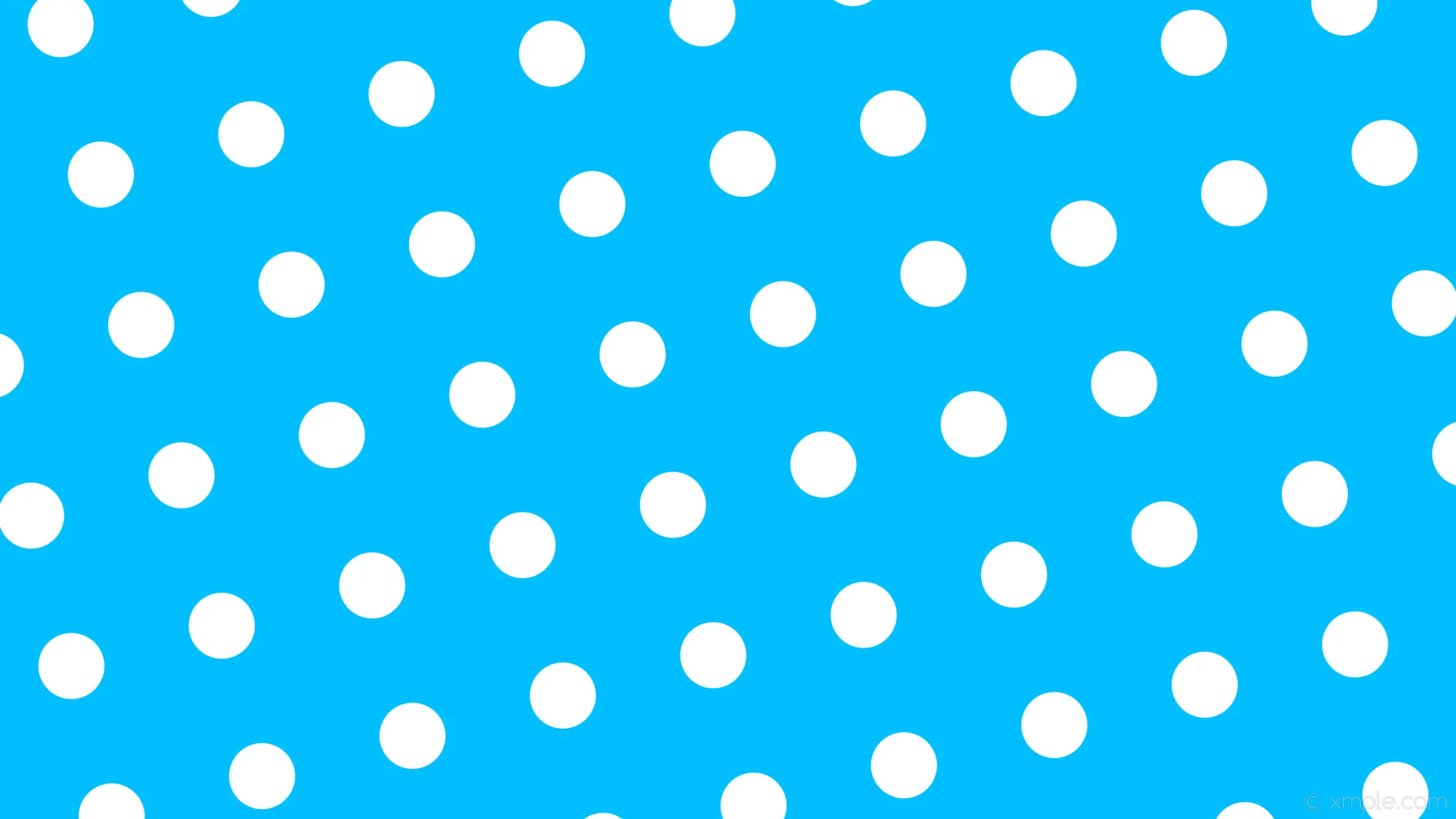 Wallpaper white blue spots polka dots deep sky blue bfff #ffffff 285 93px