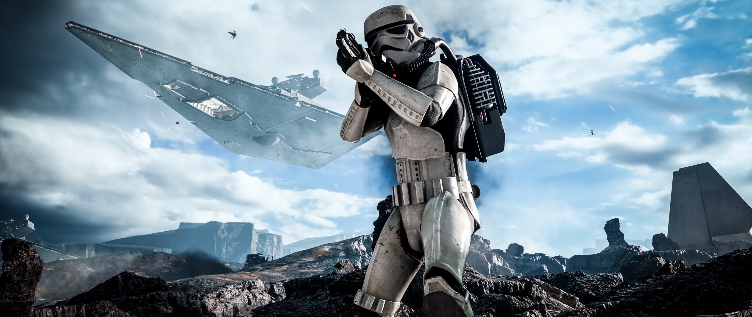 Preview wallpaper star wars, battlefront, electronic arts 2560×1080