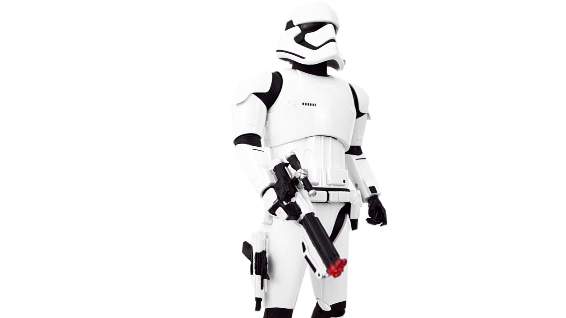 Stormtrooper First Order Star Wars Disney Store Exclusive 14 Scale Talking Toy Unboxing Review
