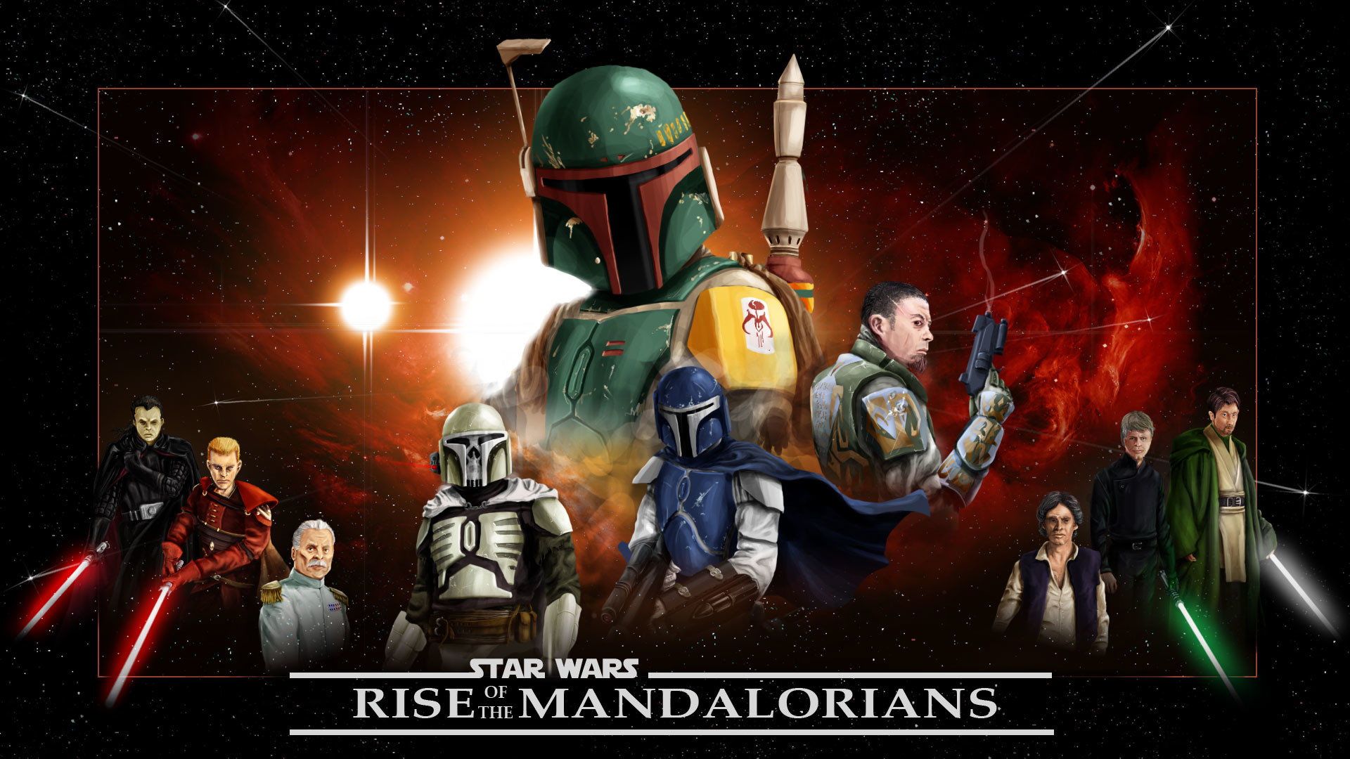 Mandalorians mod for Star Wars: Empire at War: Forces of Corruption .