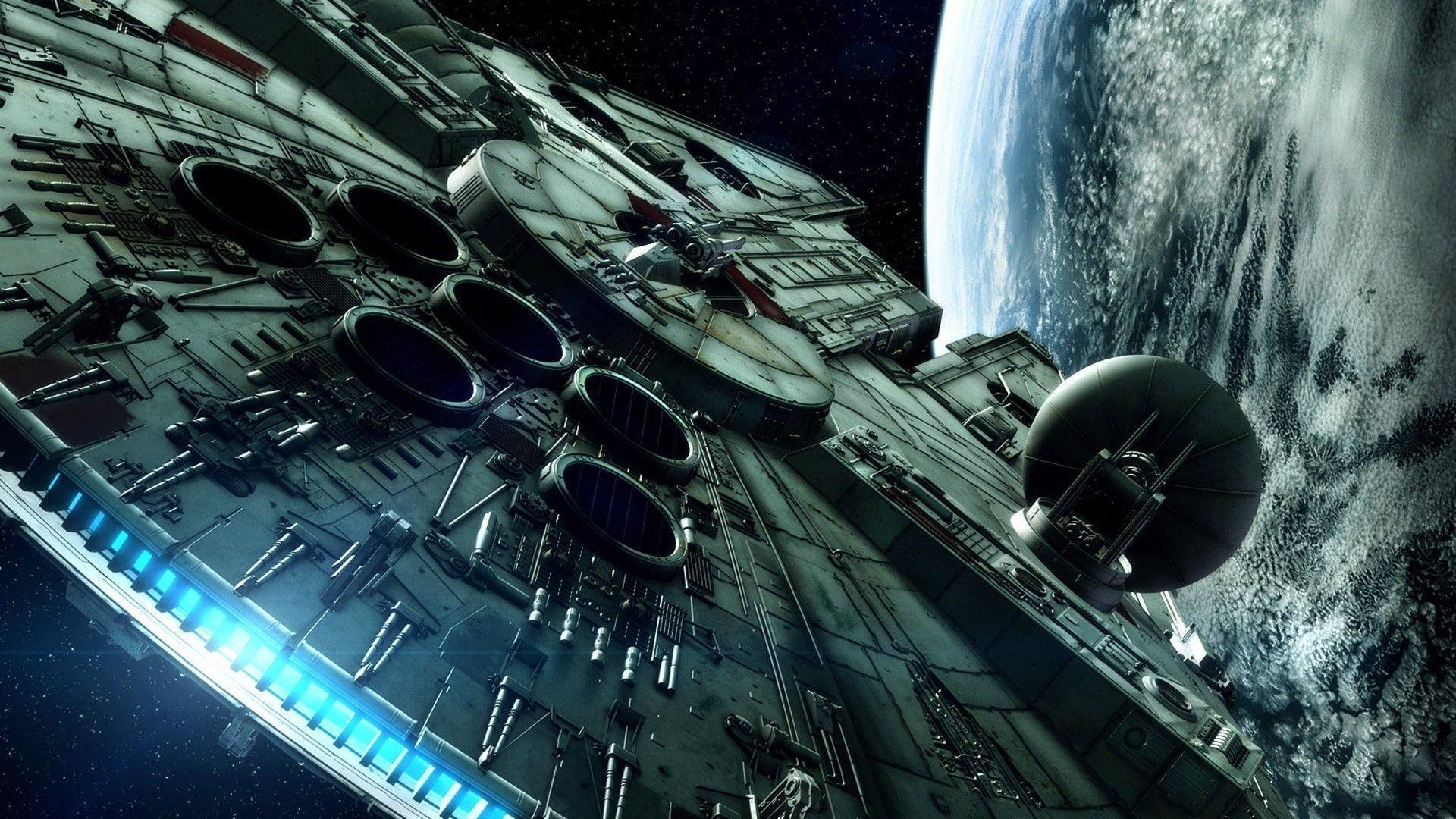 The Millenium Falcon – Star Wars wallpaper – Free Wide HD Wallpaper