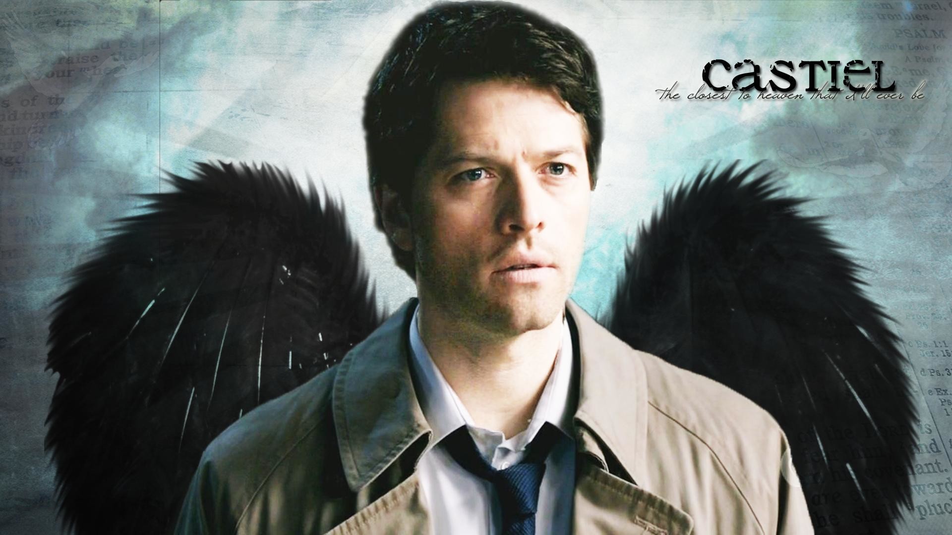 Images For Supernatural Castiel Iphone Wallpaper