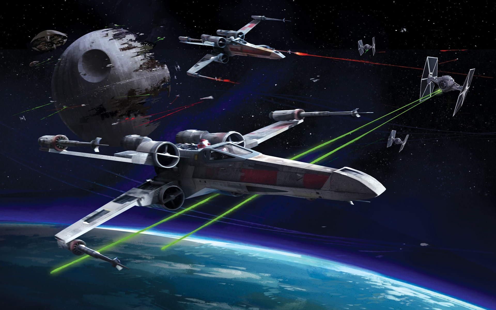 Resistance X Wing Wallpaper