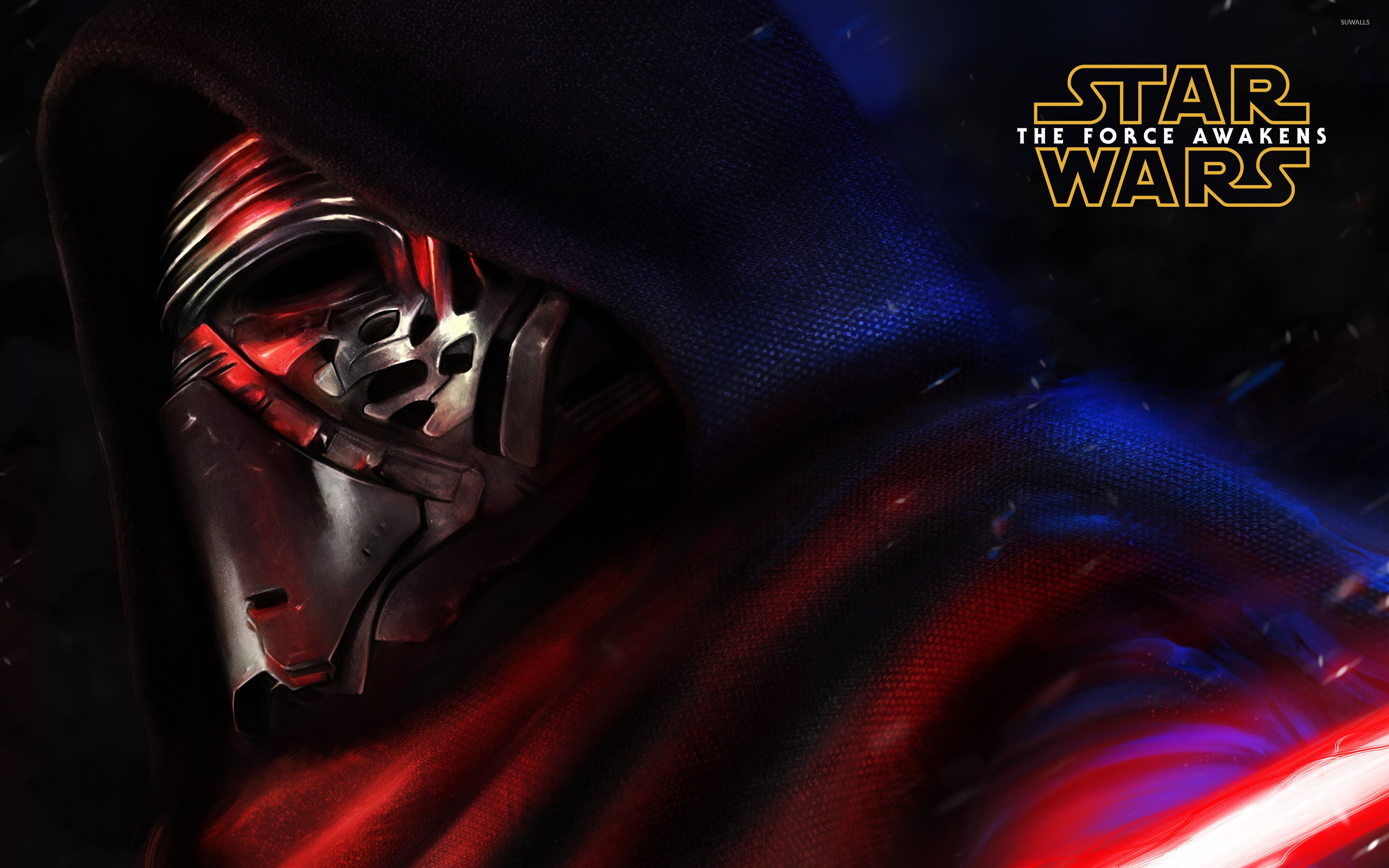 Kylo Ren close up – Star Wars The Force Awakens wallpaper