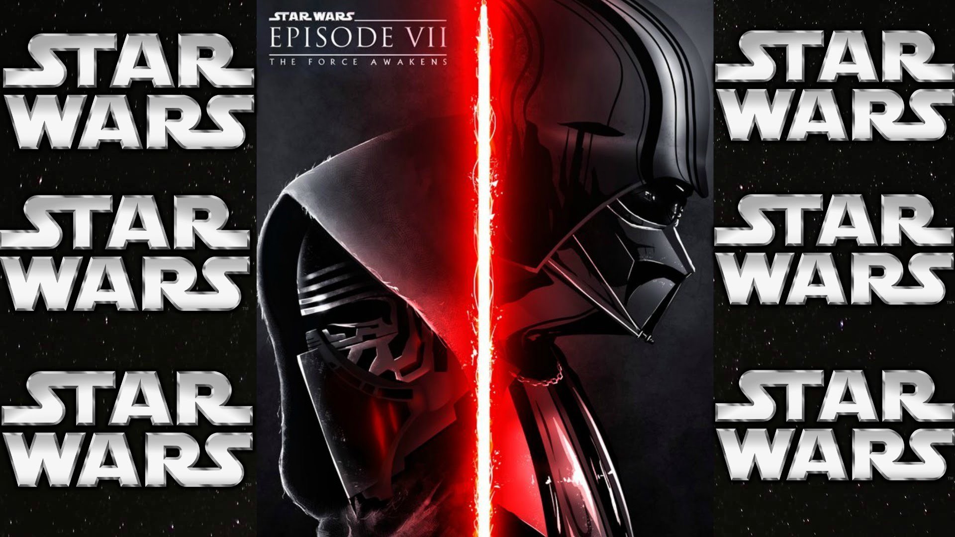 Kylo Ren, Darth Vader Cartoon – HD Background No.23