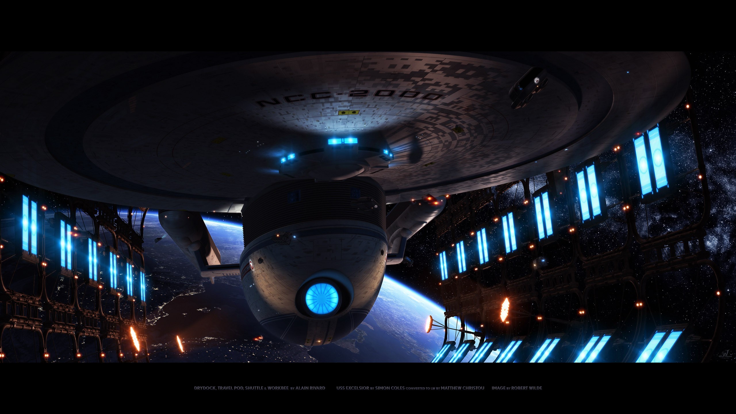 Star Trek Wallpaper Star, Trek, Enterprise, Uss, Excelsior