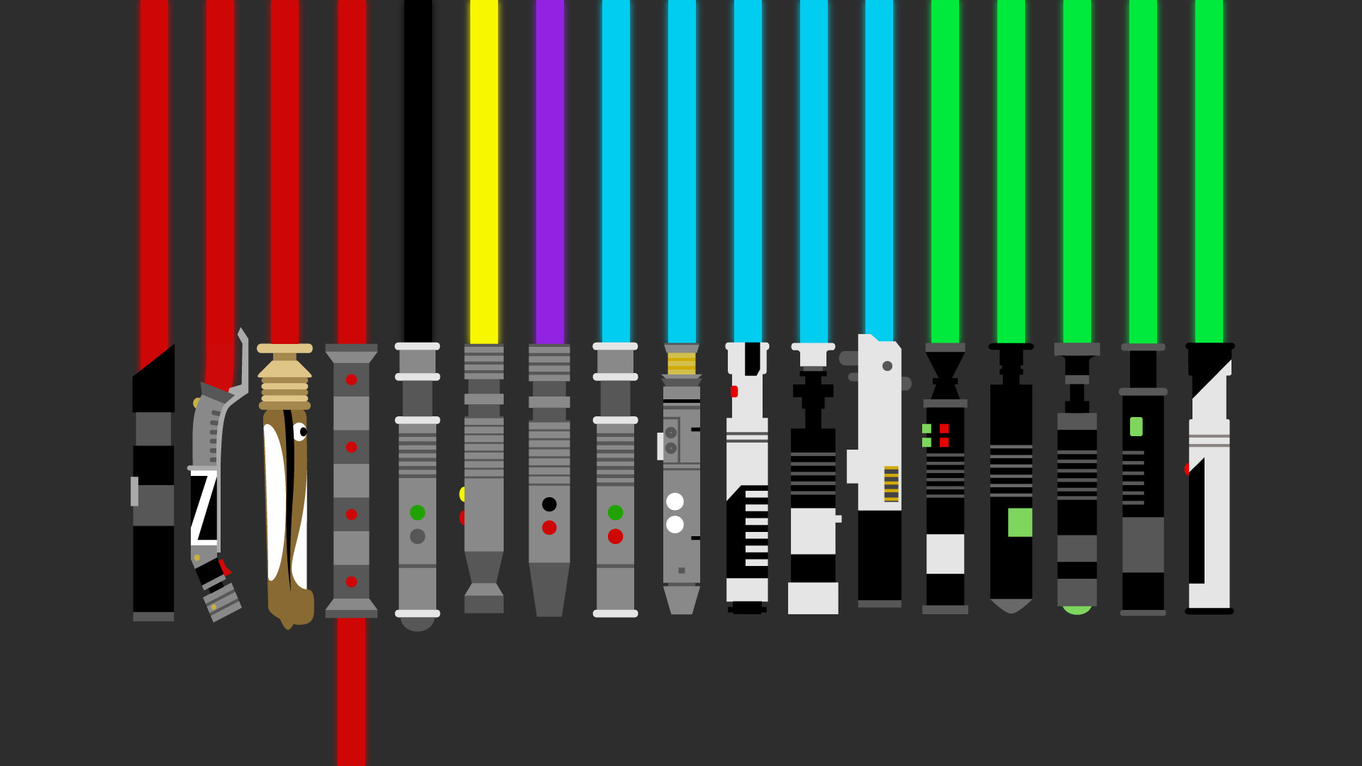 Vectored this lightsaber wallpaper – more info and resolutions in the description x post