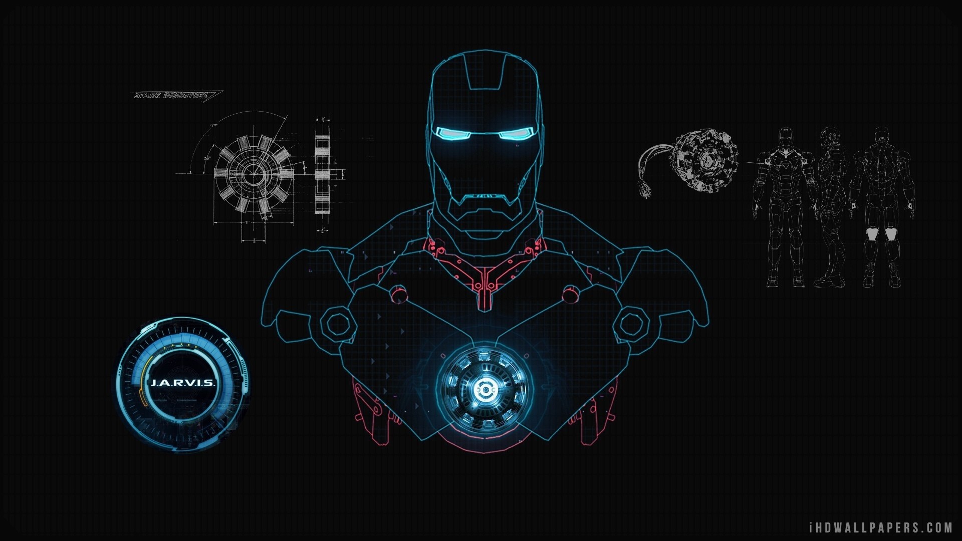 Iron Man JARVIS HD Wallpaper – iHD Wallpapers