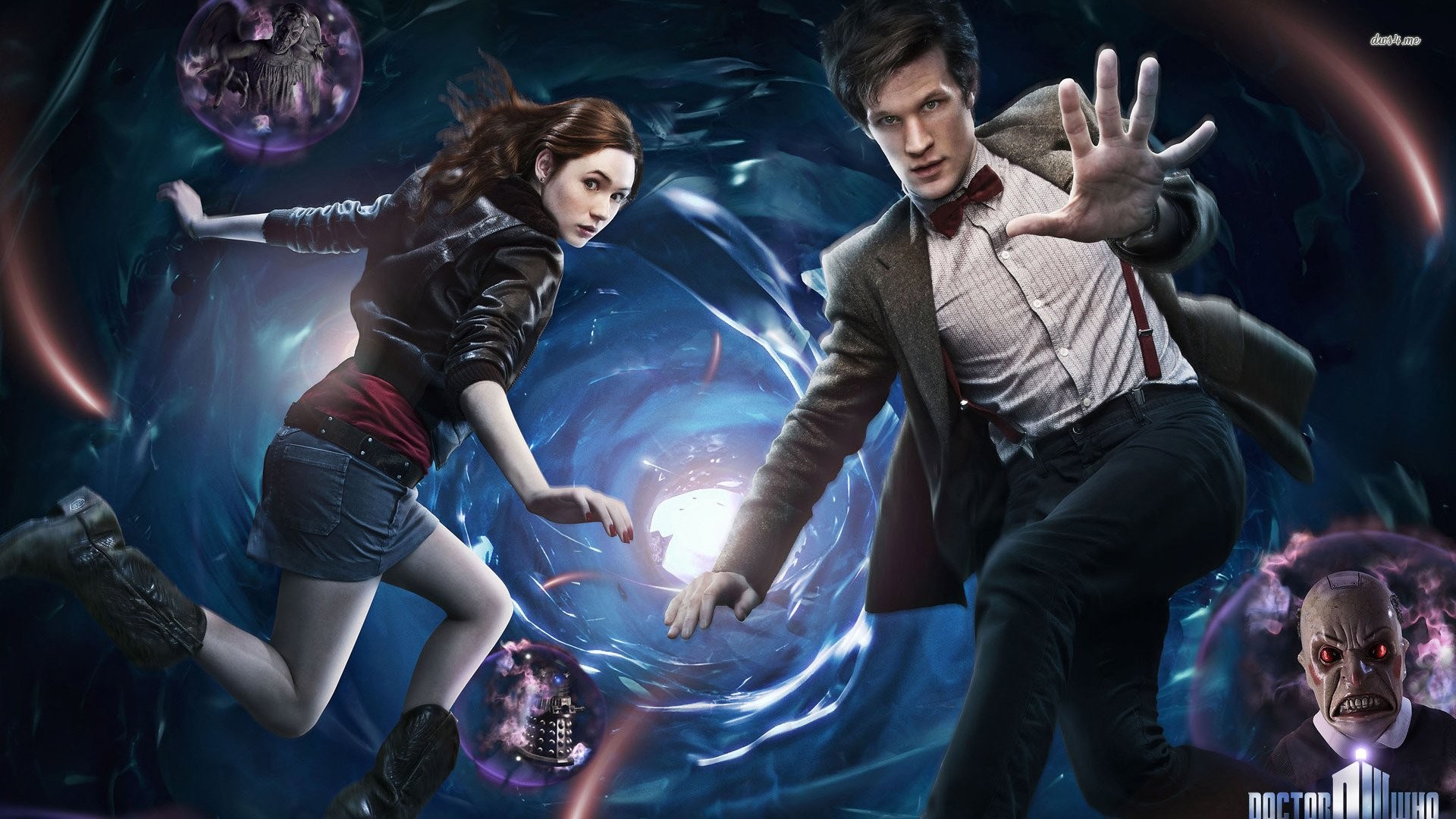 The Doctor And Amy Pond Doctor Who Wallpaper Doctor Who Wallpapers Matt Smith Wallpapers