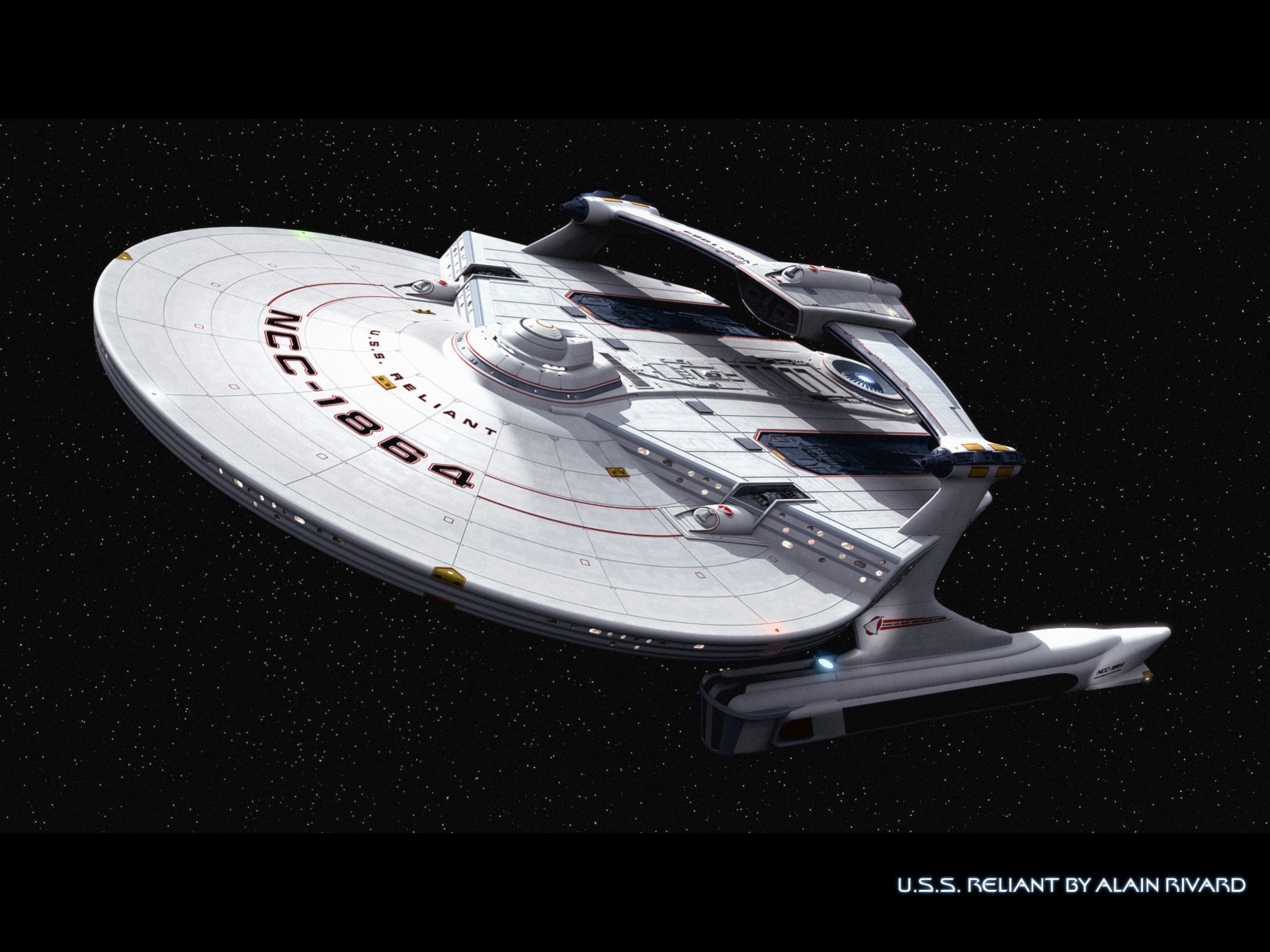 Star Trek U.S.S. Reliant, awesome wallpaper. Here is the source link