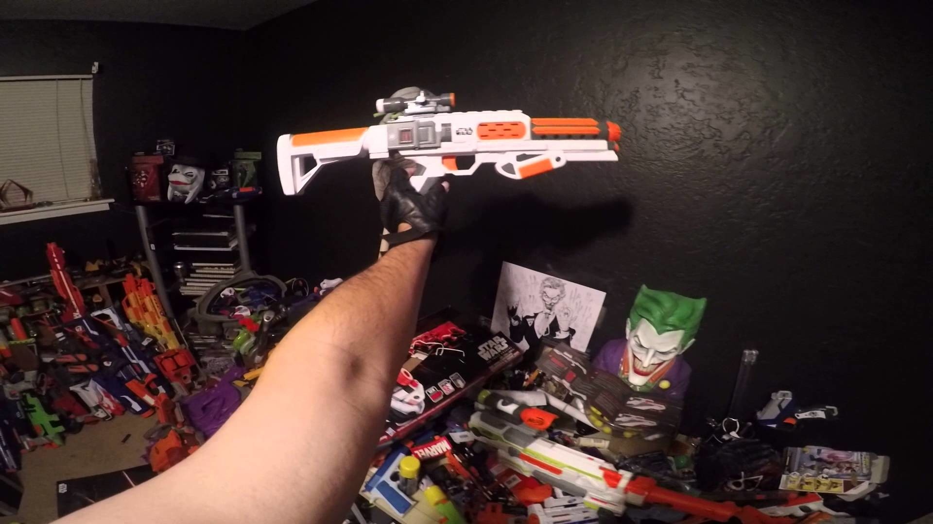 Review Nerf Star Wars First Order StormTrooper Deluxe Blaster – YouTube