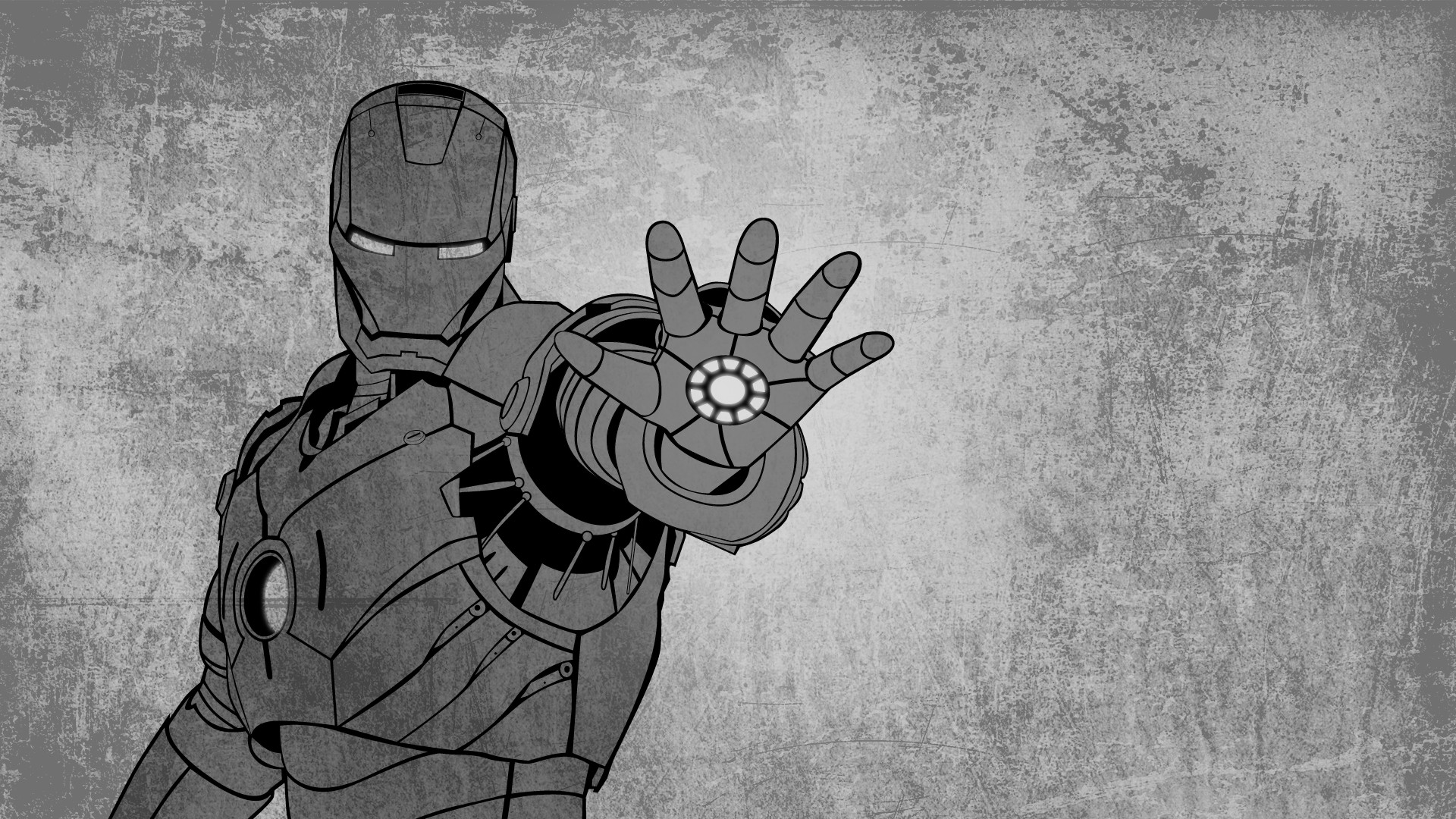 Iron Man Grunge Artwork