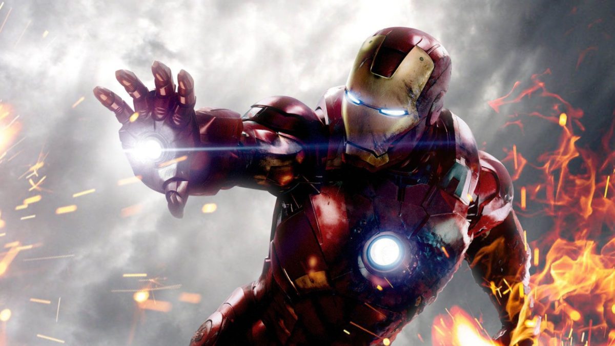 Ironman Wallpaper Iron Man In Action In The Fire