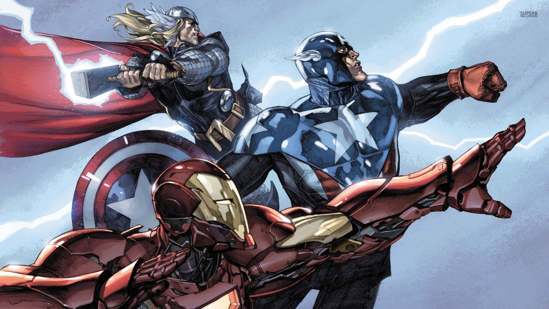 Thor captain america and iron man 29376 1920×1080