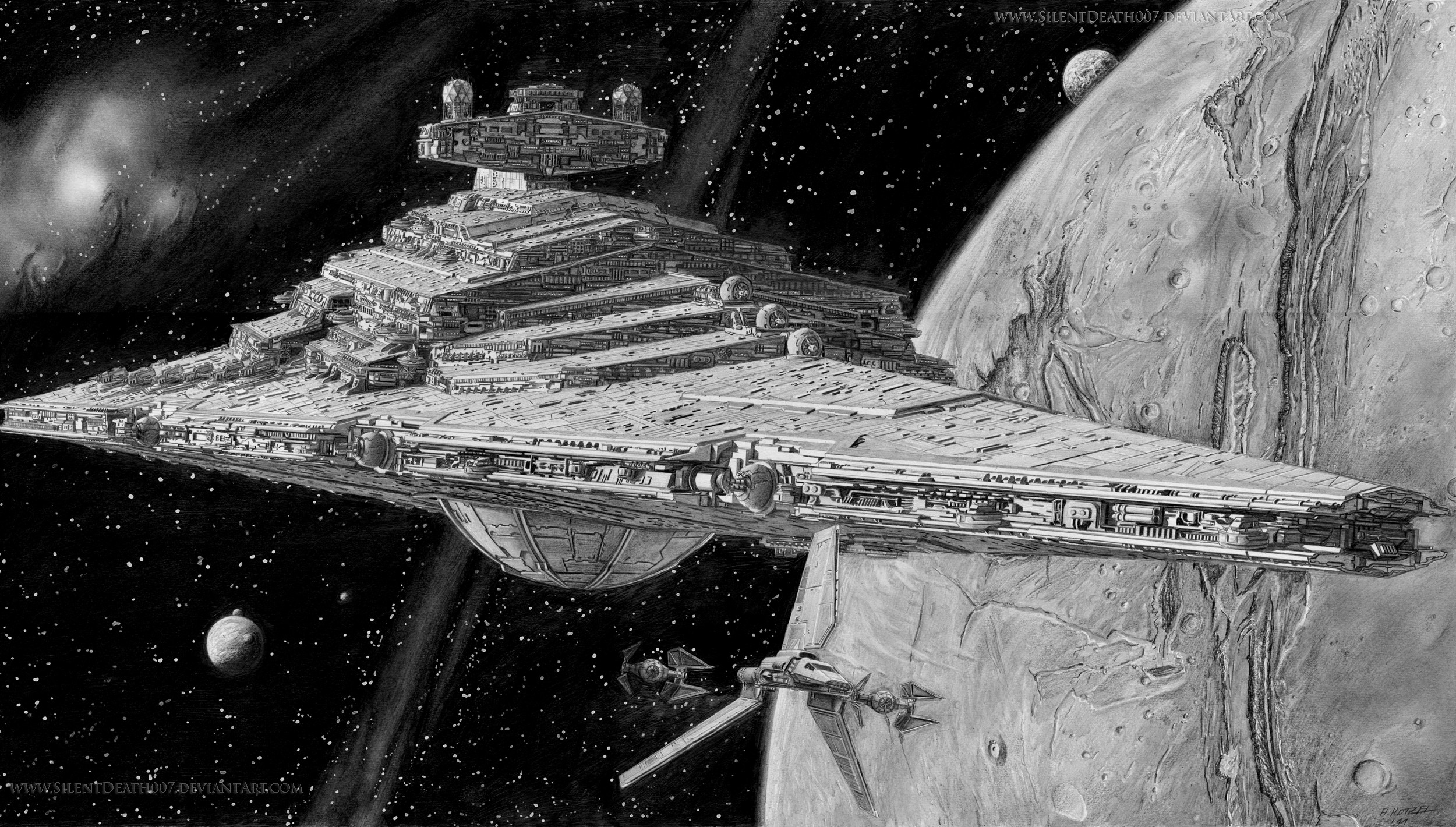 Awesome Star Destroyer Illustration