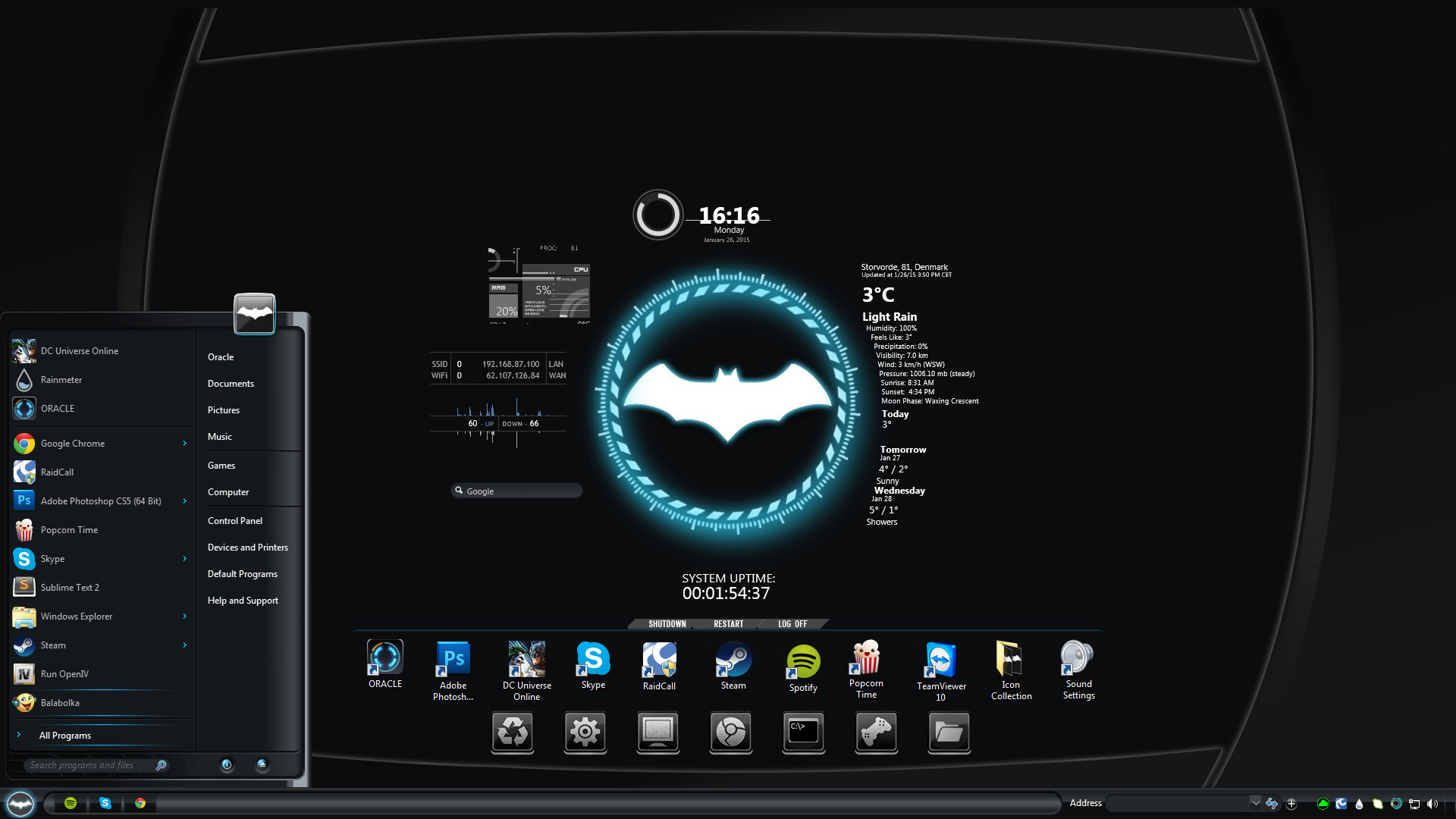 BATMAN My Custom Built Bat Computer by RevafallArts